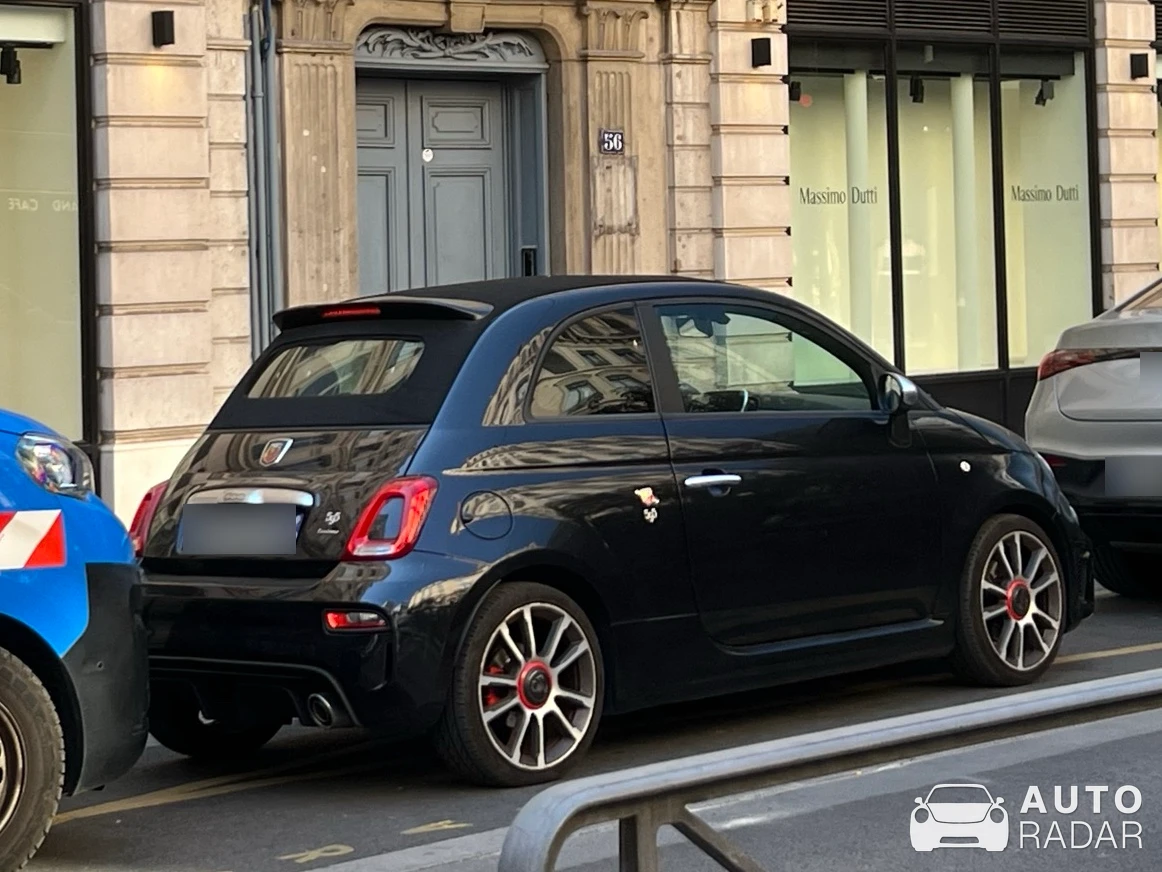 Abarth 595 spotted in Saint-Priest