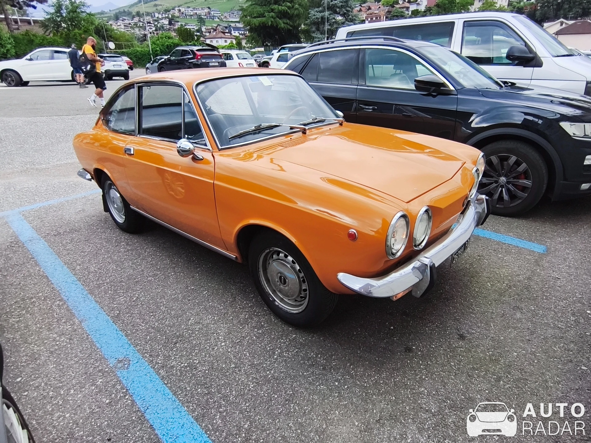 Fiat 850 spotted in Bressanone