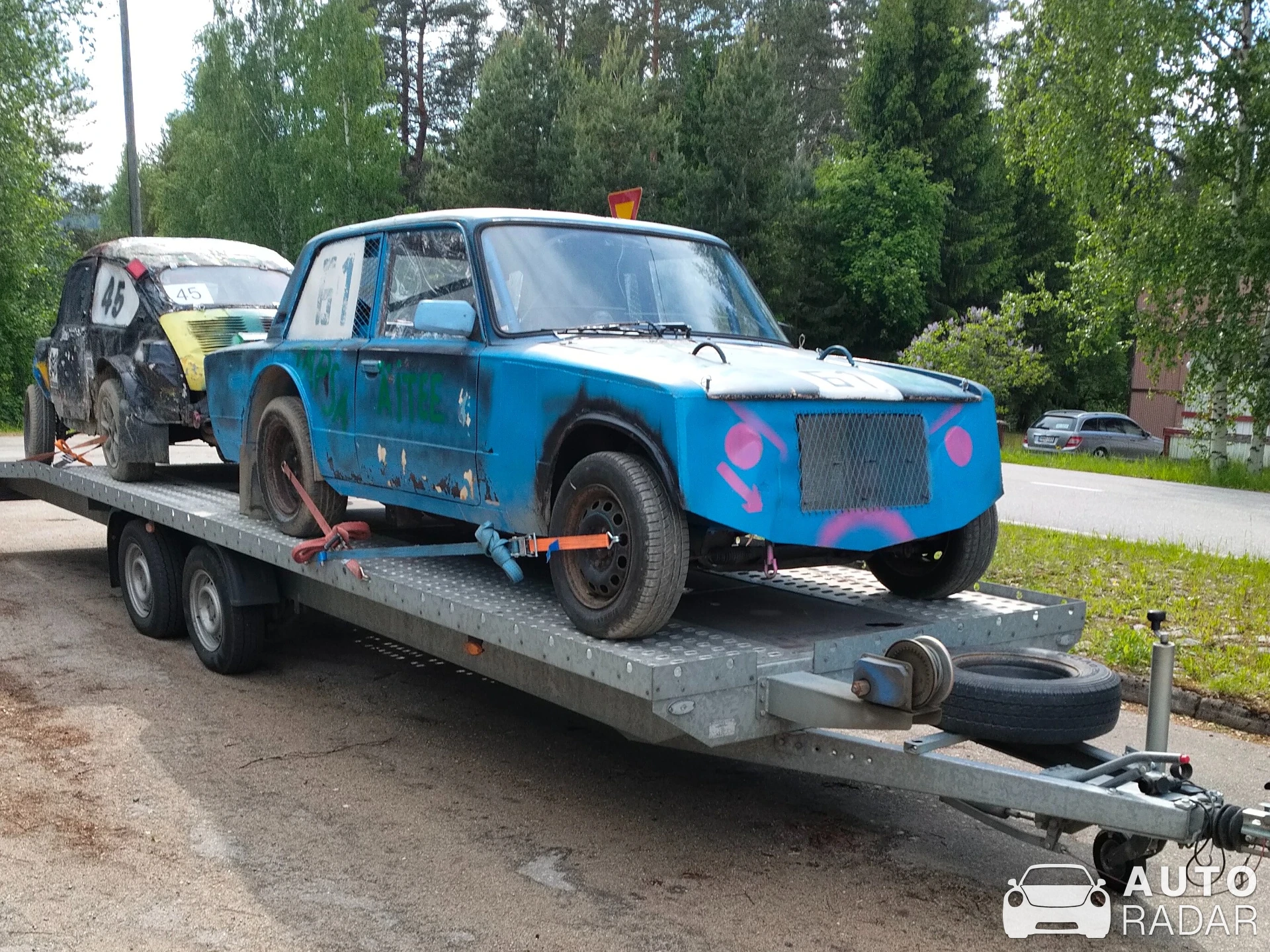 Lada 2105/2104 spotted in Rutalahti