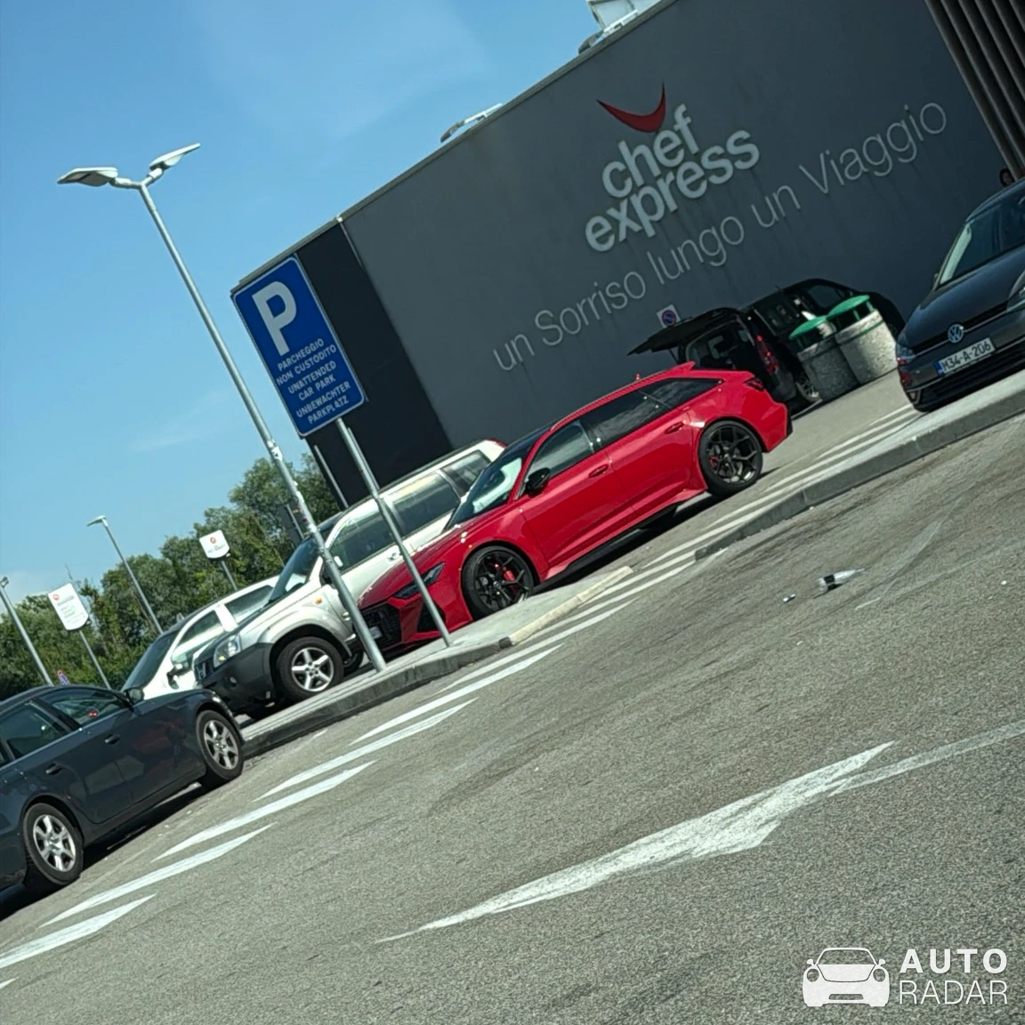 Audi RS6 Avant C8 spotted in Bibione