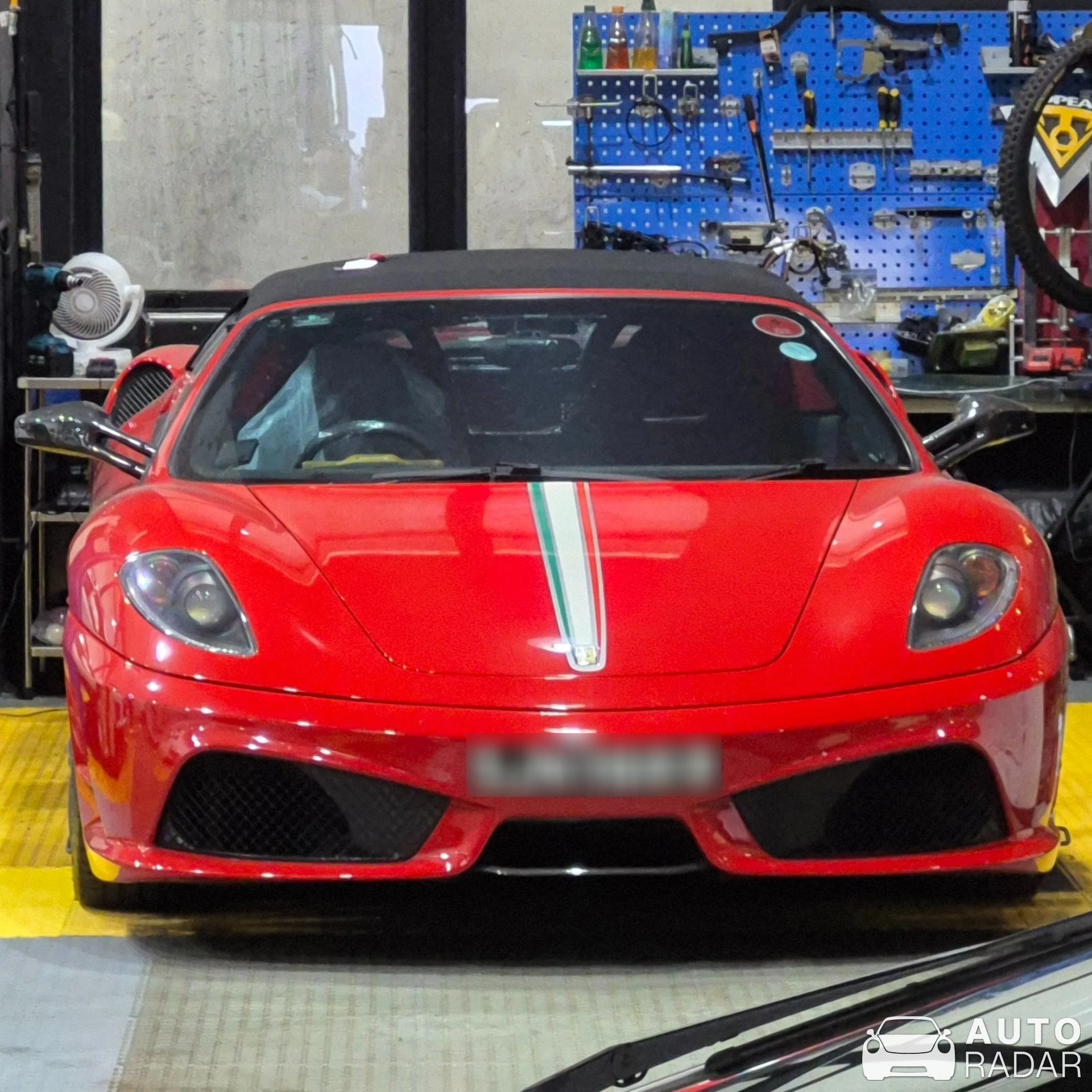 Ferrari Scuderia Spider 16M spotted in Singapore