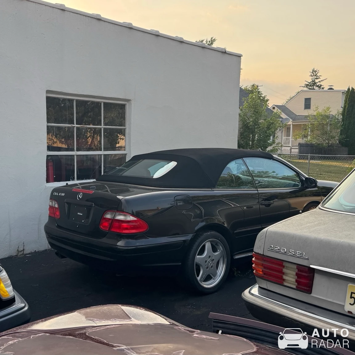 Mercedes-Benz CLK 63 AMG Cabriolet spotted in Flemington