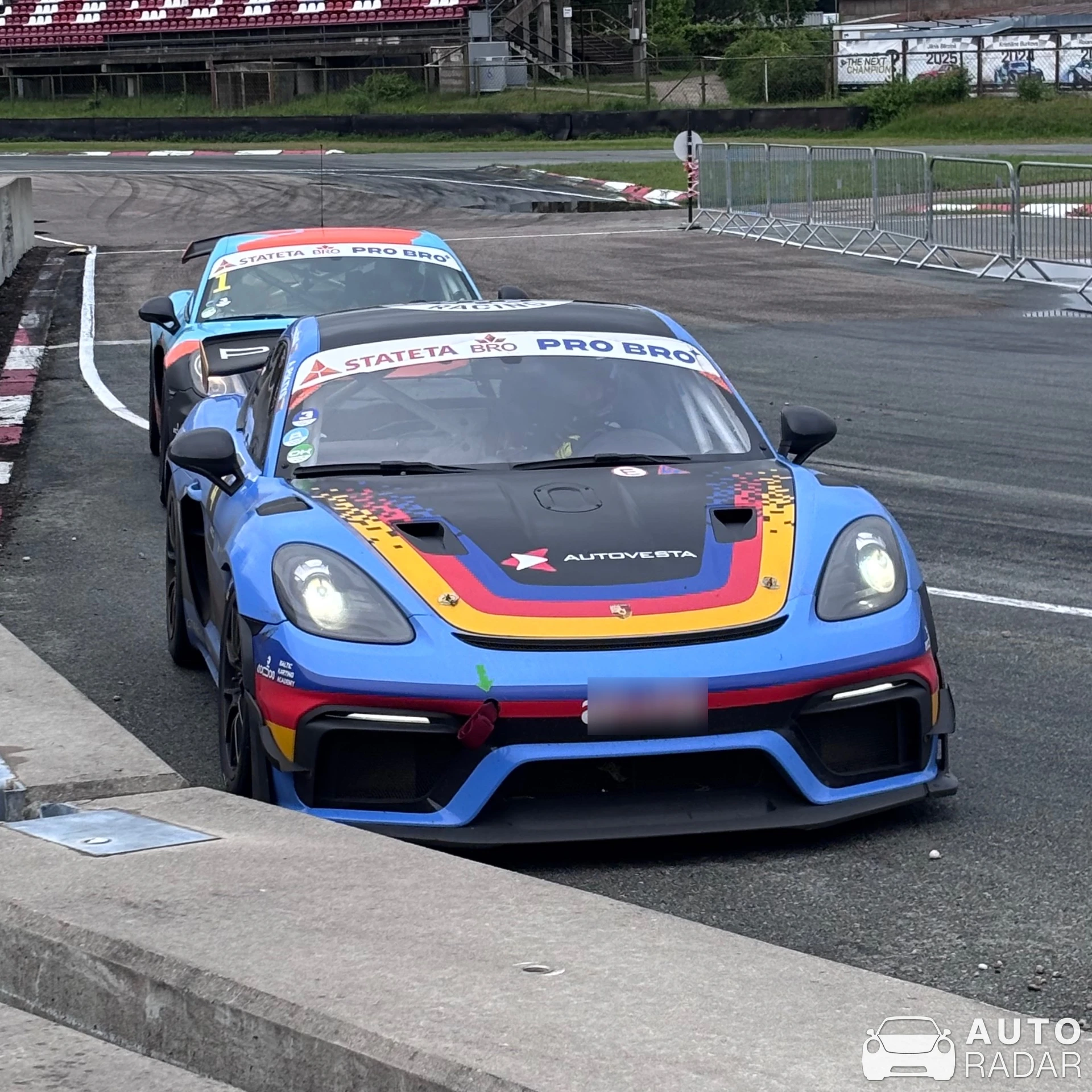 Porsche 718 Cayman GT4 RS Clubsport spotted in Riga