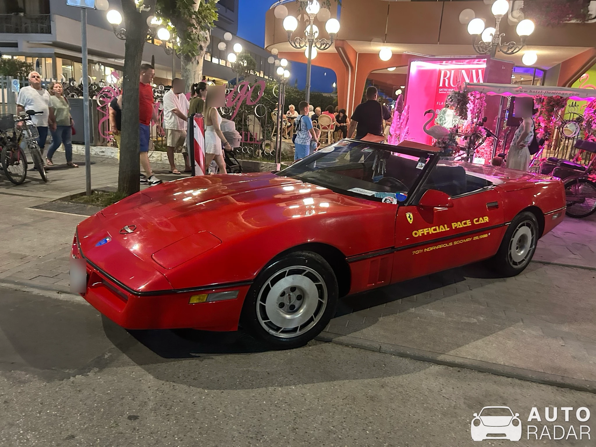 Chevrolet Corvette C6 Convertible Indianapolis 500 Pace Car spotted in Santarcangelo di Romagna