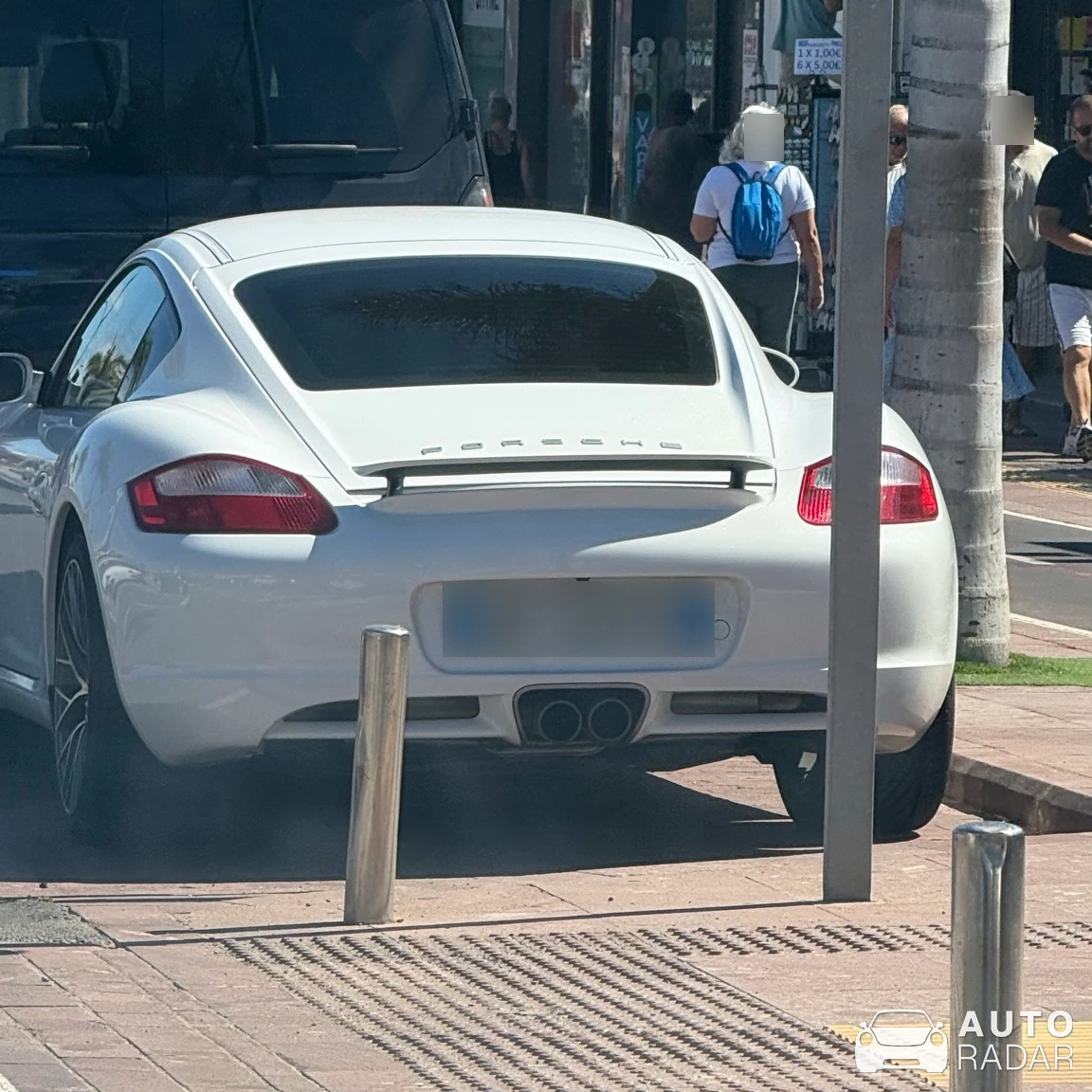 Porsche 987 Cayman spotted in La Oliva