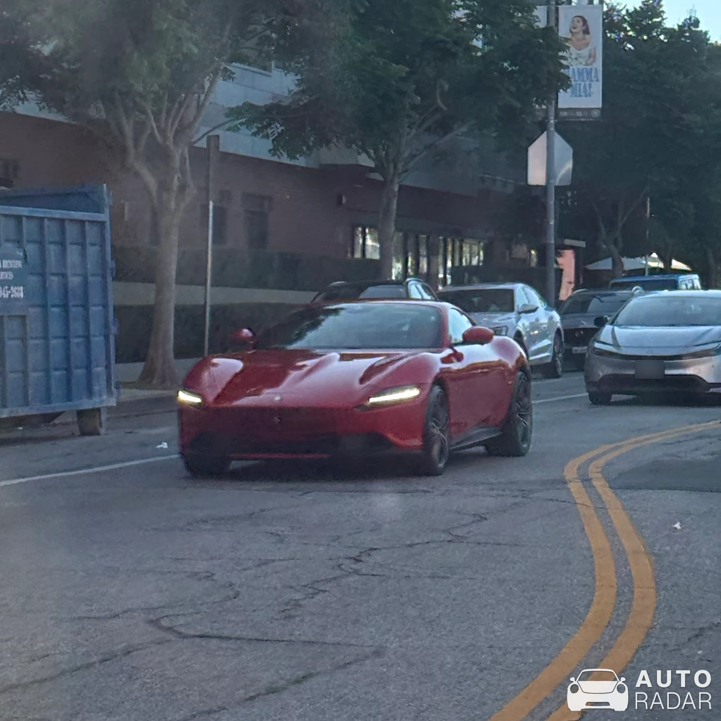 Ferrari Roma spotted in Los Angeles