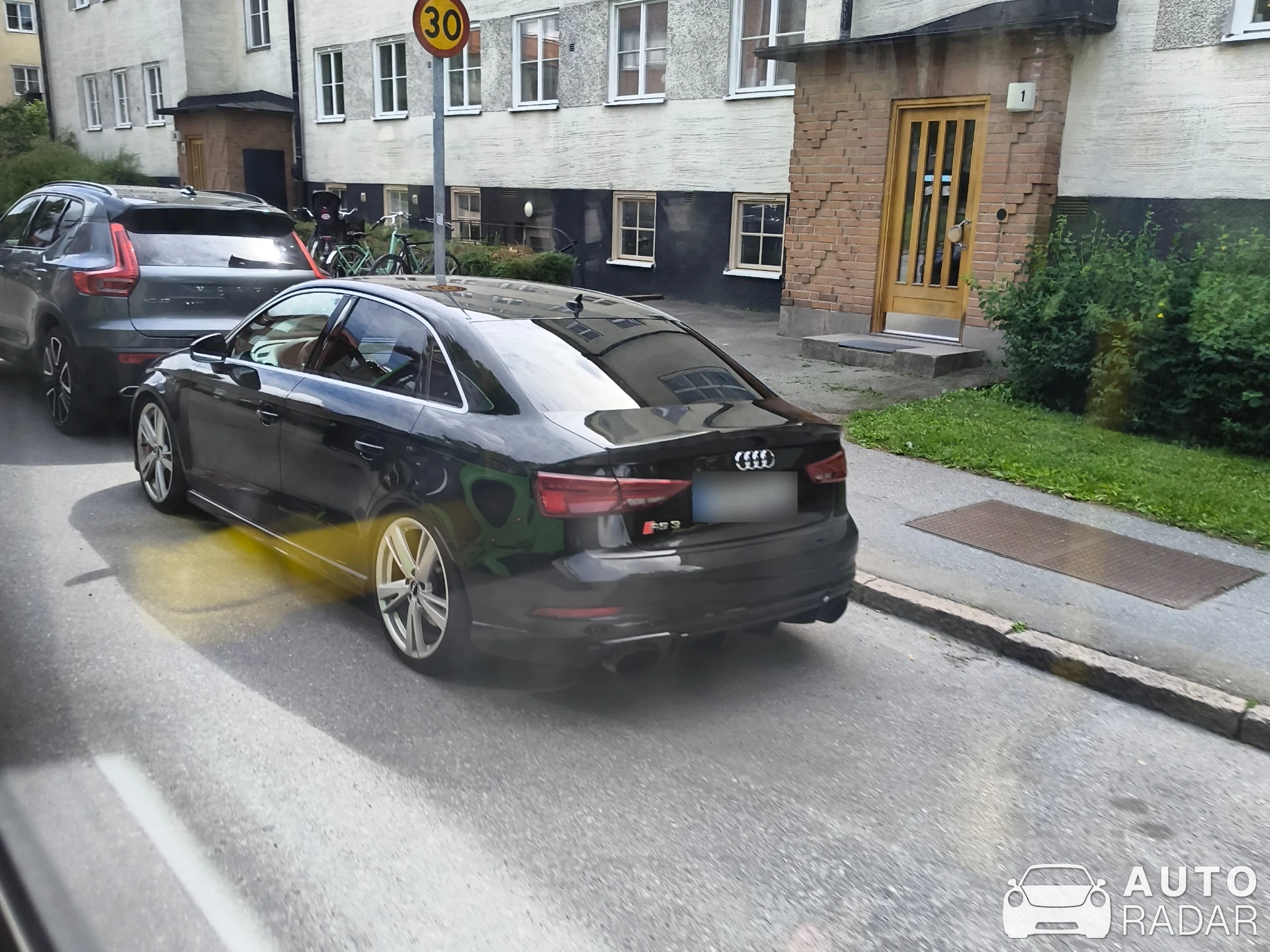 Audi RS3 Sedan 8V spotted in Uppsala