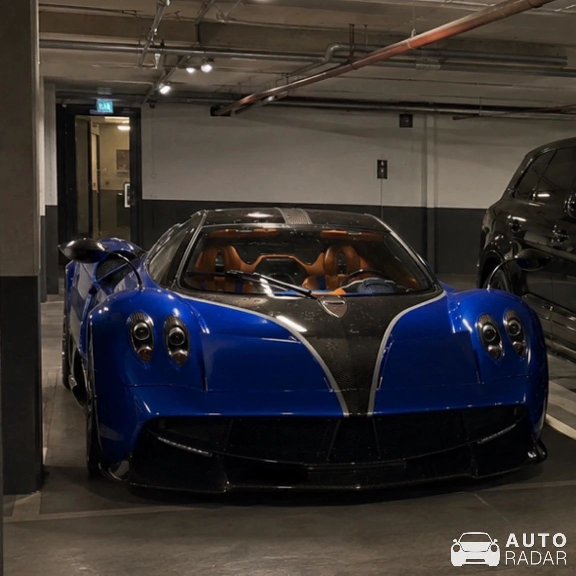 Pagani Huayra Roadster spotted