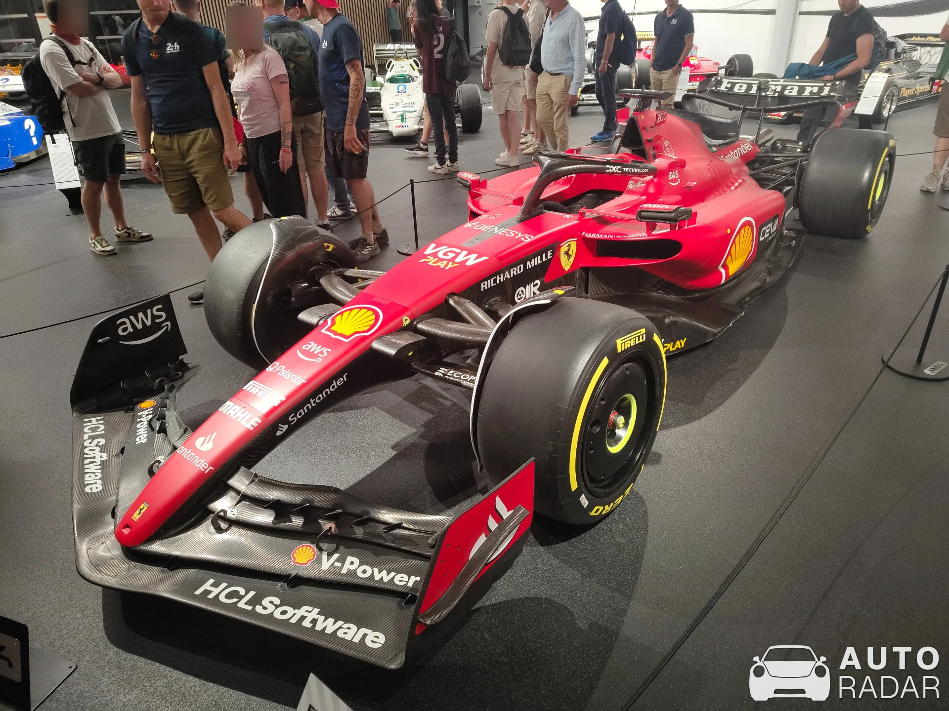 Ferrari SF-23 spotted in Le Mans
