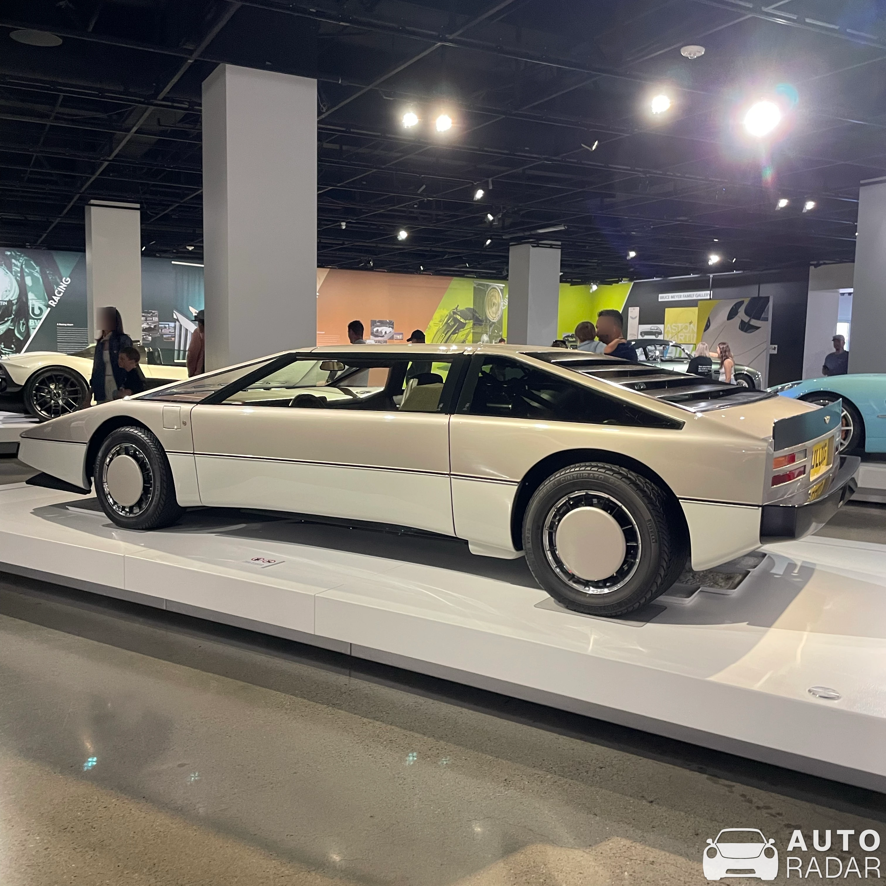 Aston Martin Bulldog spotted in Los Angeles