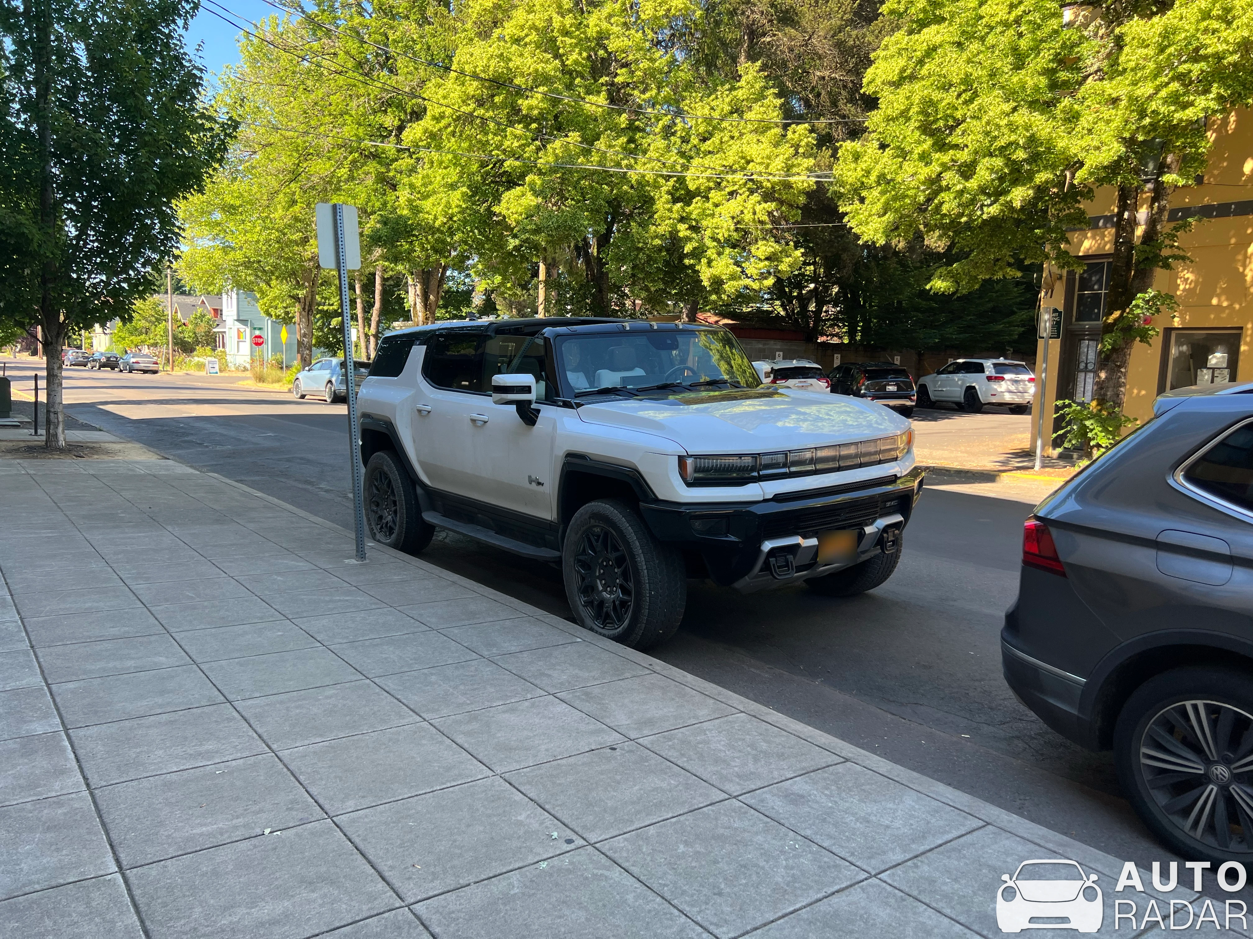 Hummer EV spotted in McMinnville