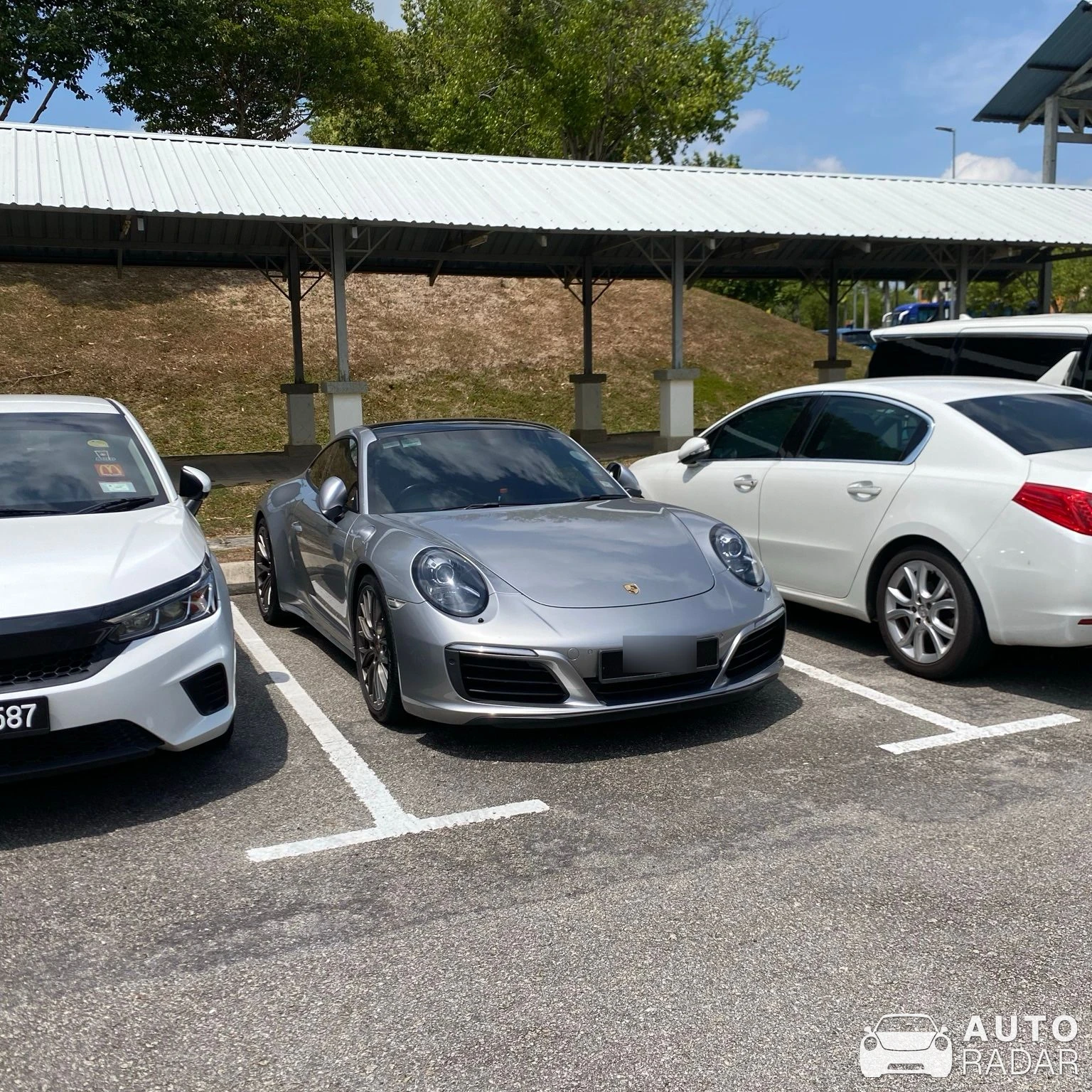 Porsche 991 Carrera 4S MkI spotted in Durian Tunggal, Malaysia