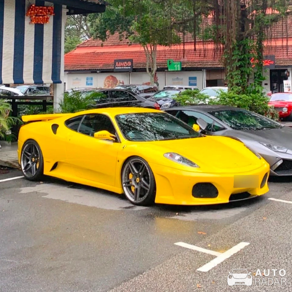 Ferrari F430 Novitec Rosso spotted in Singapore