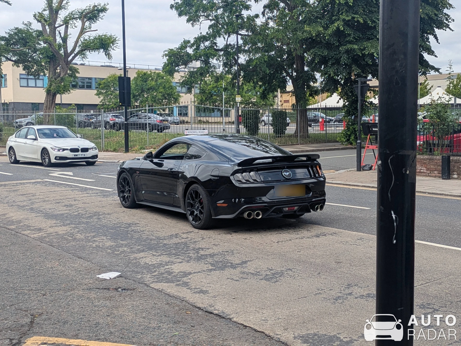 Ford Mustang GT Vortech Supercharged spotted in London