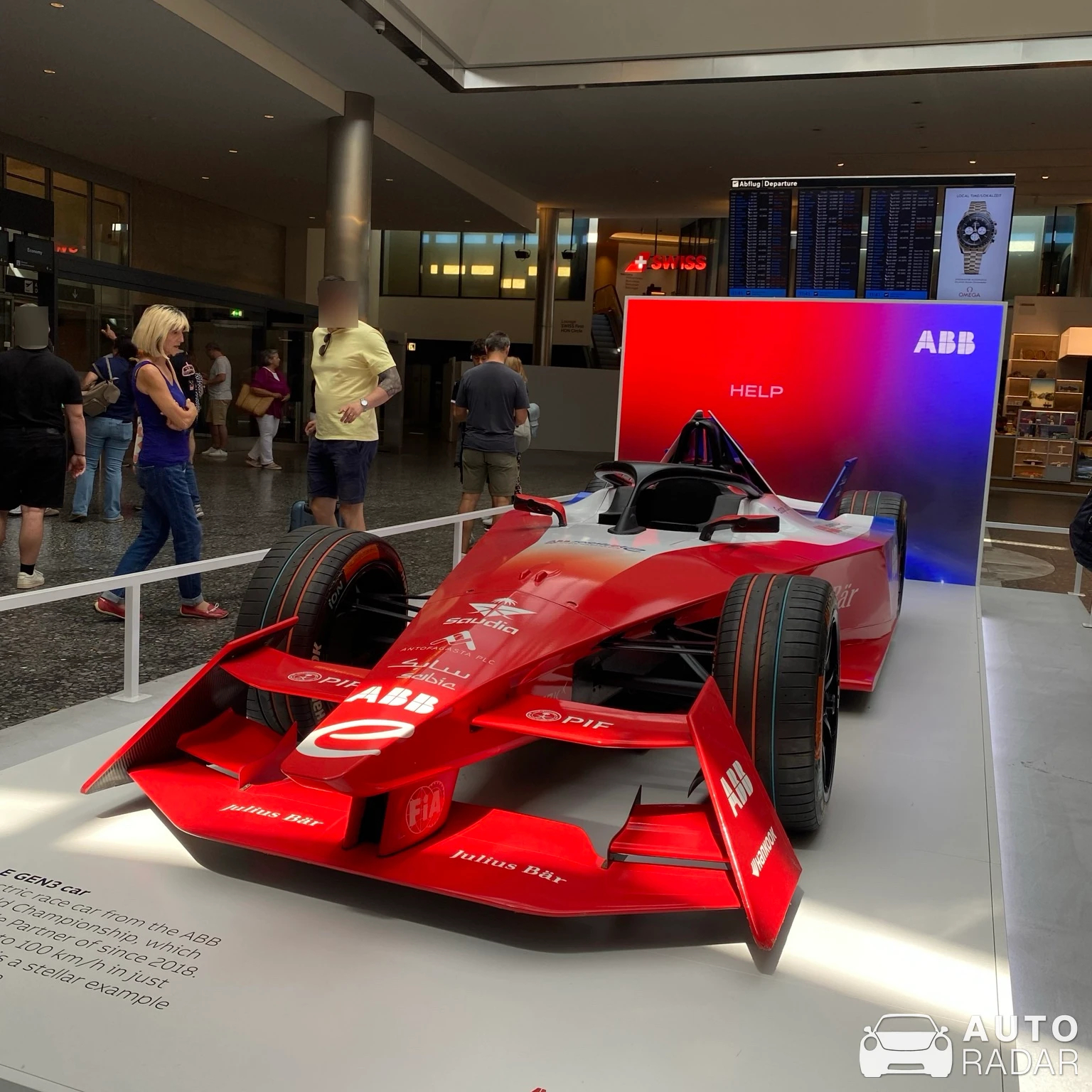 Nissan Formula E Gen3 spotted in Kloten