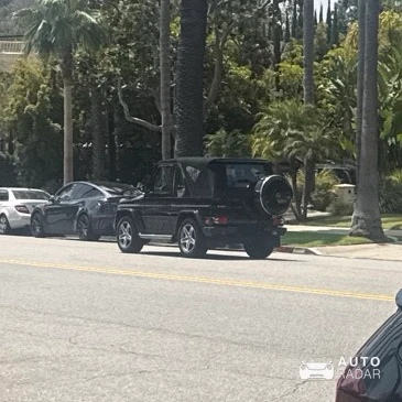 Mercedes-Benz G 500 W463 Cabriolet spotted in Beverly Hills