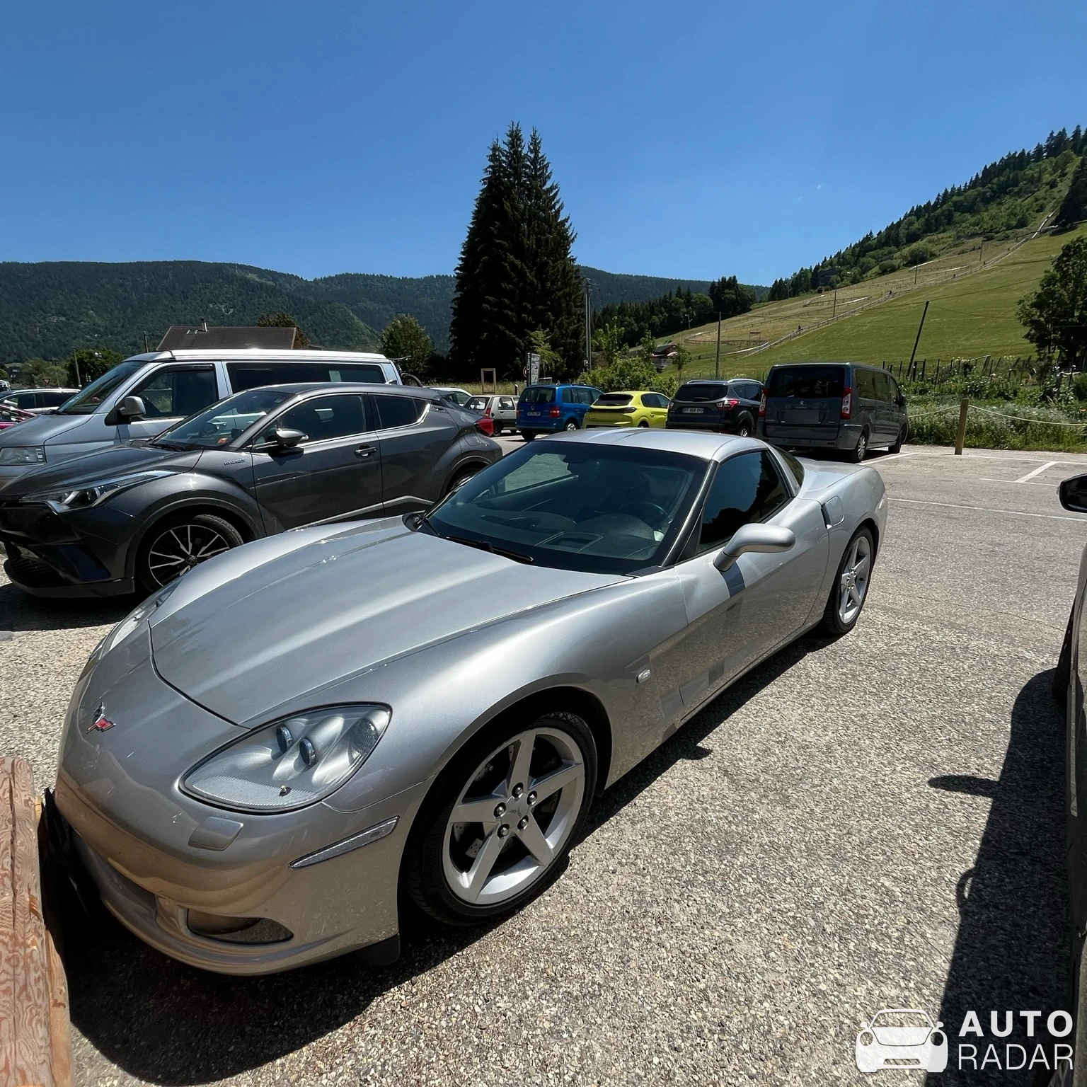 Chevrolet Corvette C6 spotted in Grenoble
