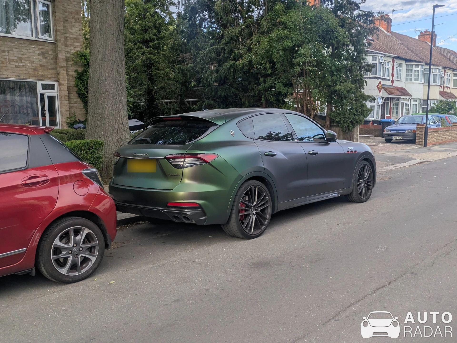 Maserati Levante Trofeo spotted in Enfield