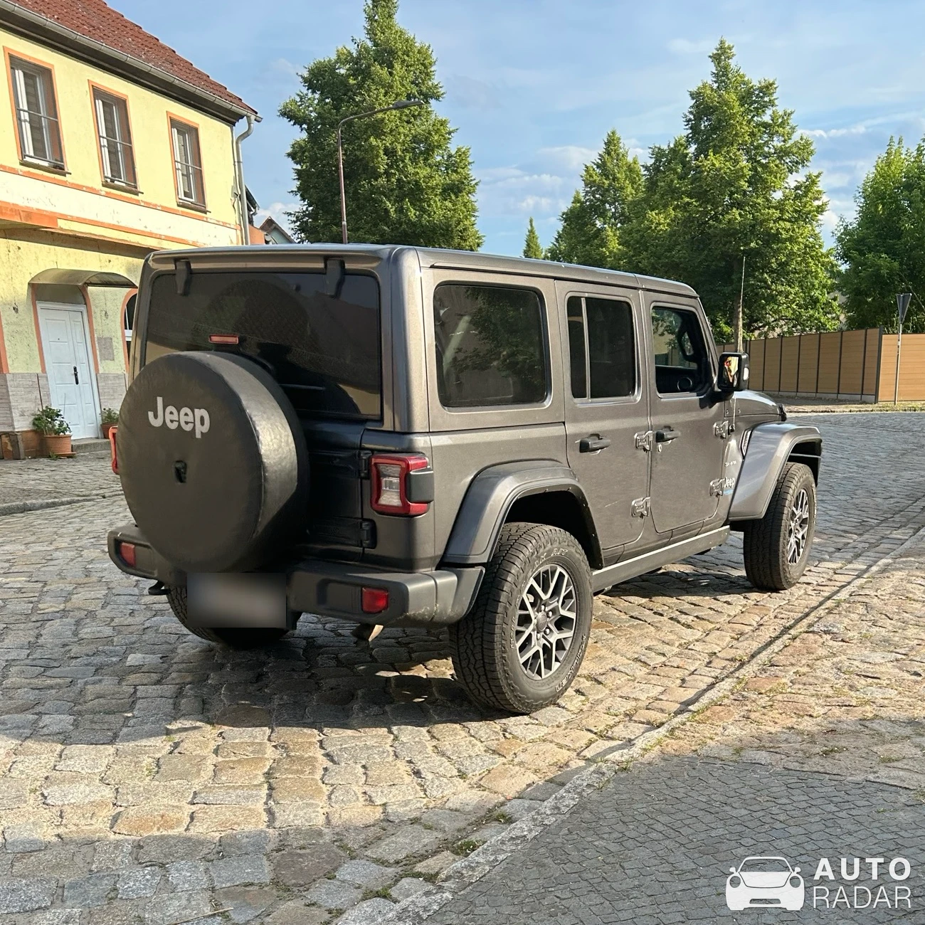 Jeep Wrangler Sahara spotted in Märkisch Buchholz