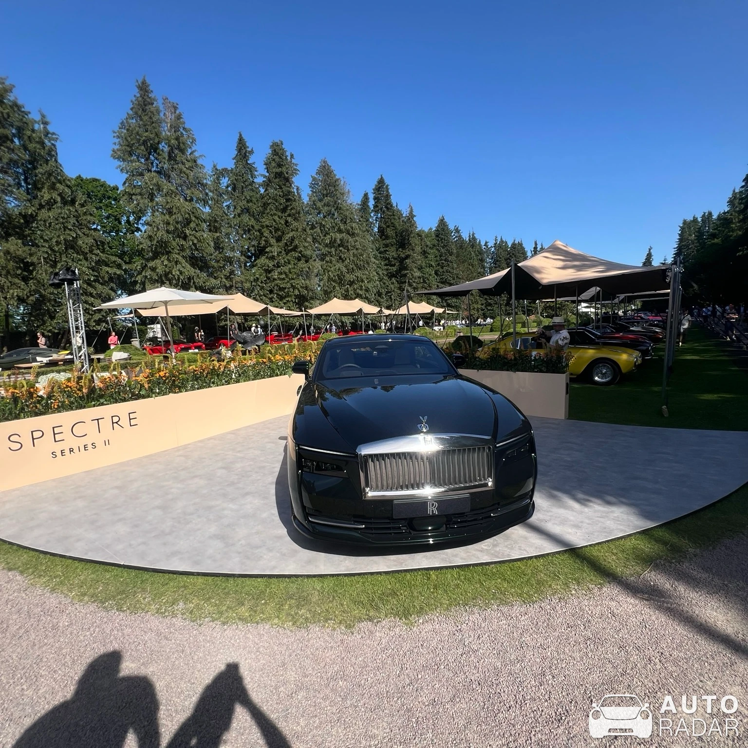 Rolls-Royce Spectre spotted in Kolmården