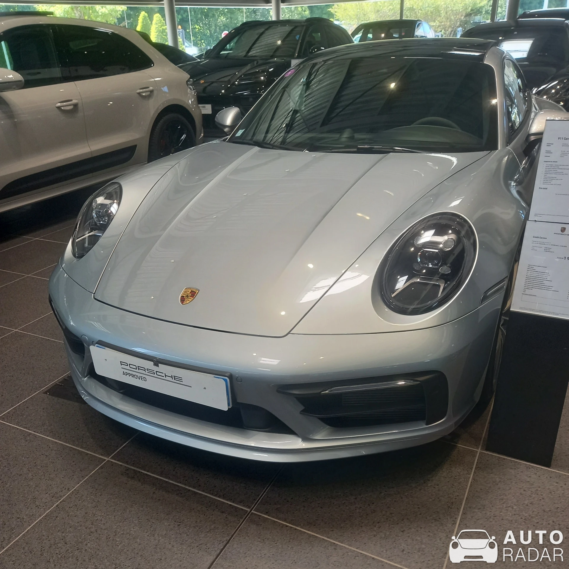Porsche 992 Carrera MkI spotted in Sillingy