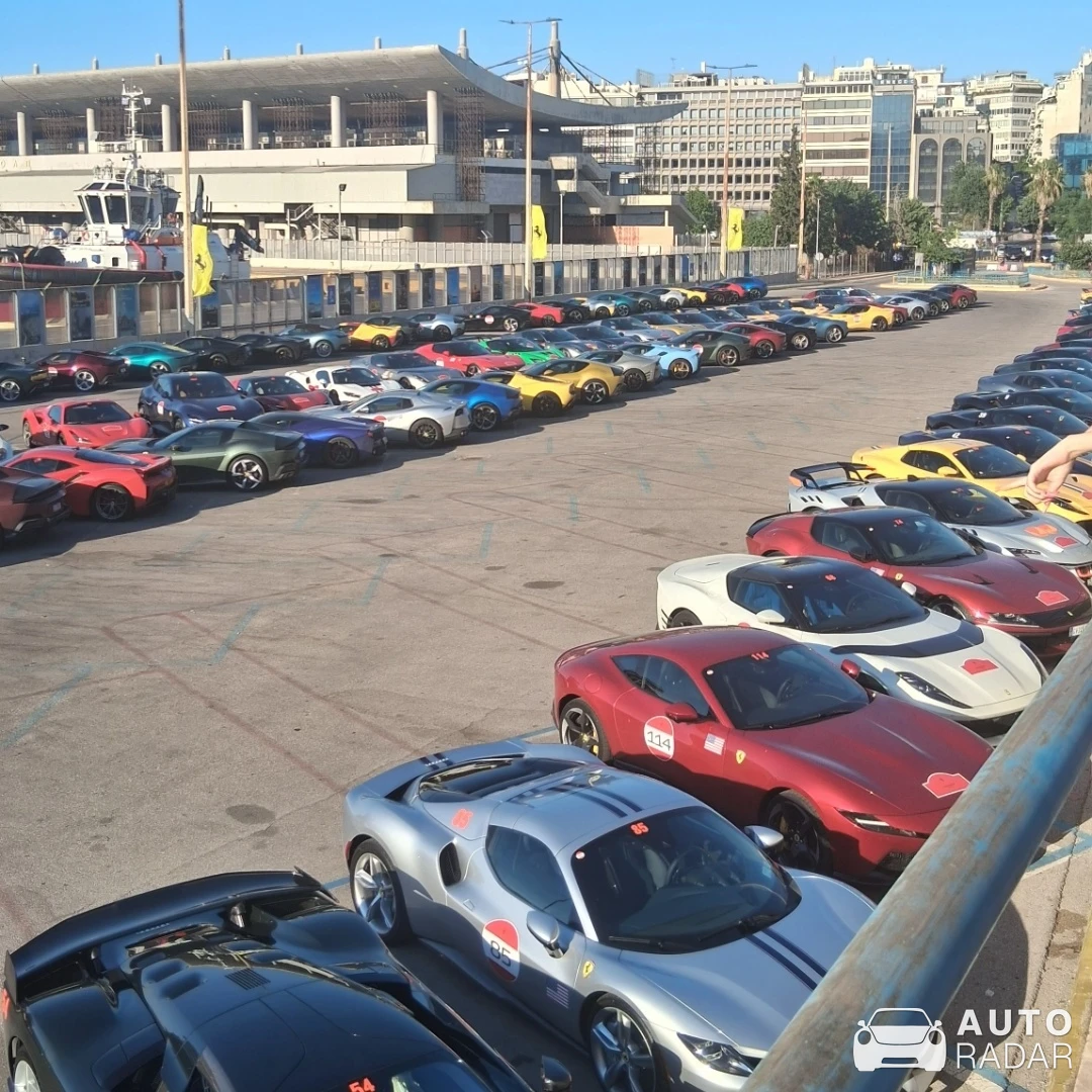 Ferrari 812 Competizione spotted in Pireas