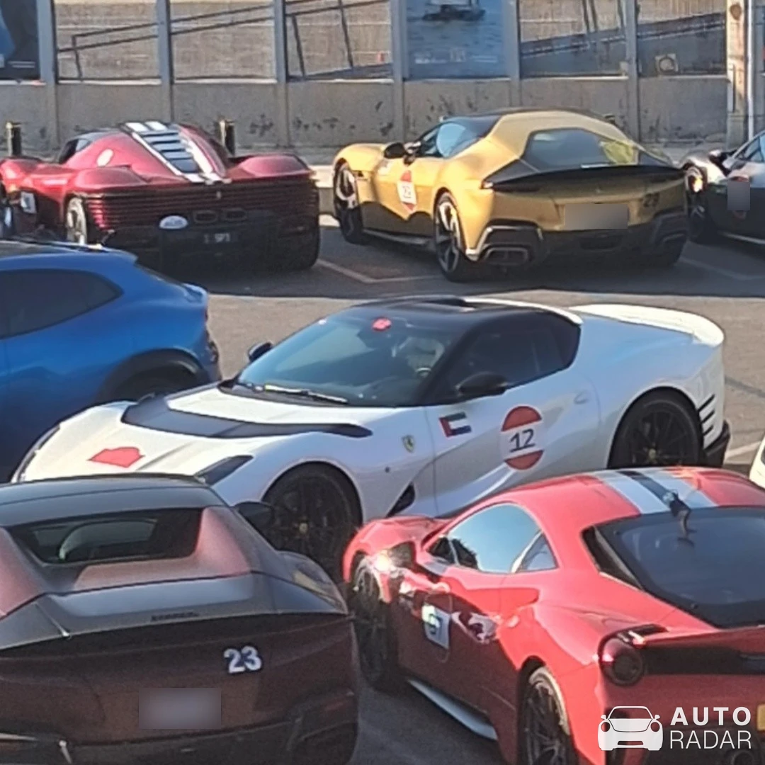 Ferrari 812 Competizione spotted in Pireas, Greece