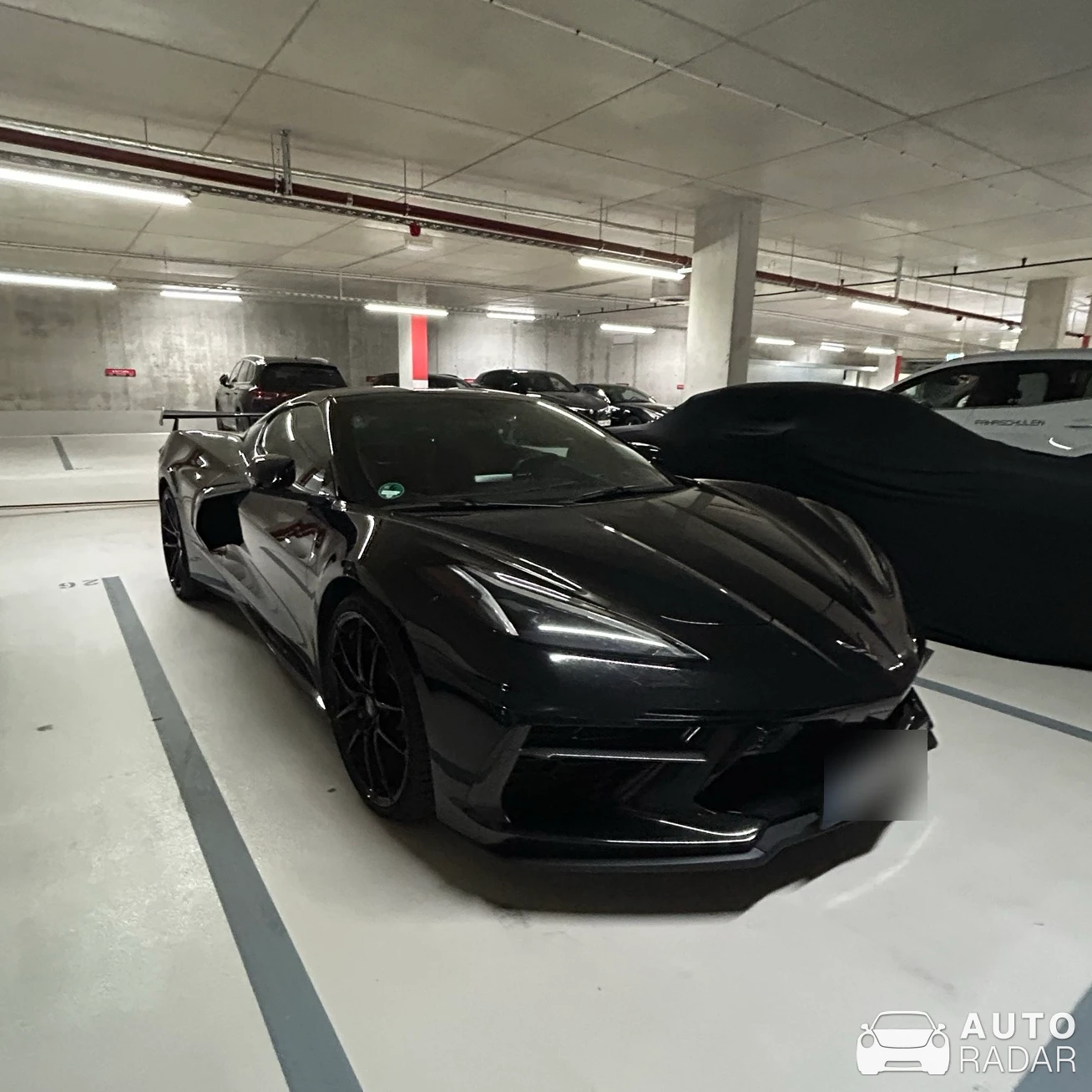 Chevrolet Corvette C8 Z06 spotted in München