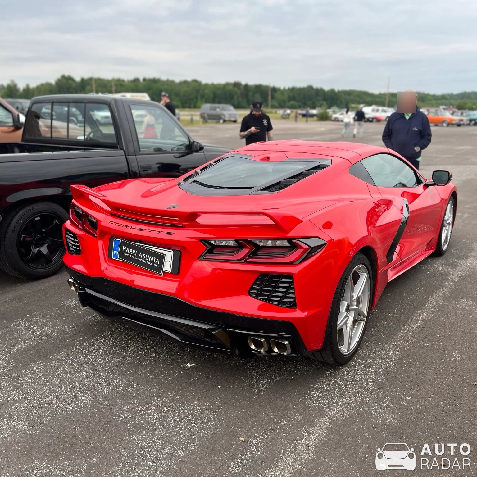 Chevrolet Corvette C8 Z51 Performance spotted in Helsinki