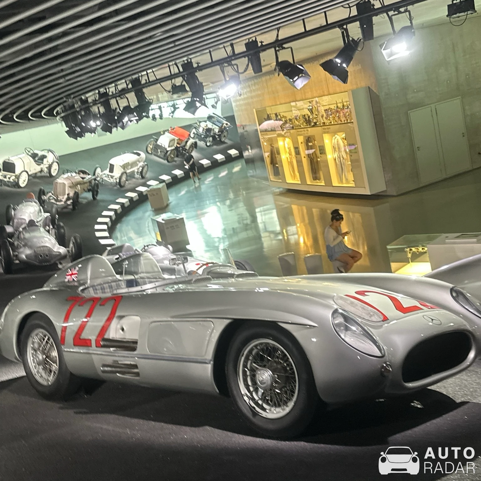 Mercedes-Benz 300SLR Uhlenhaut Coupé spotted in Reutlingen