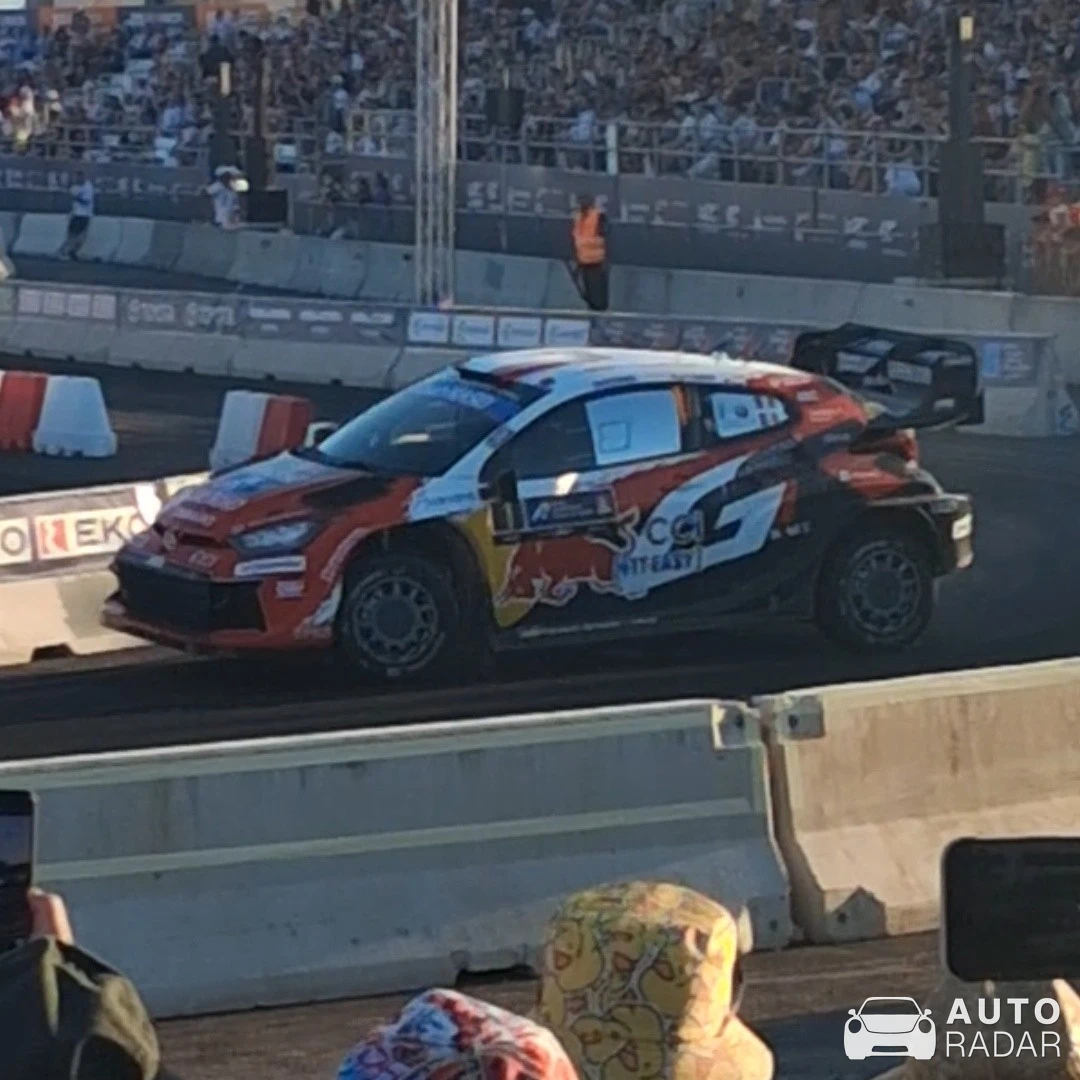 Toyota GR Yaris Rally1 spotted in Elliniko, Greece