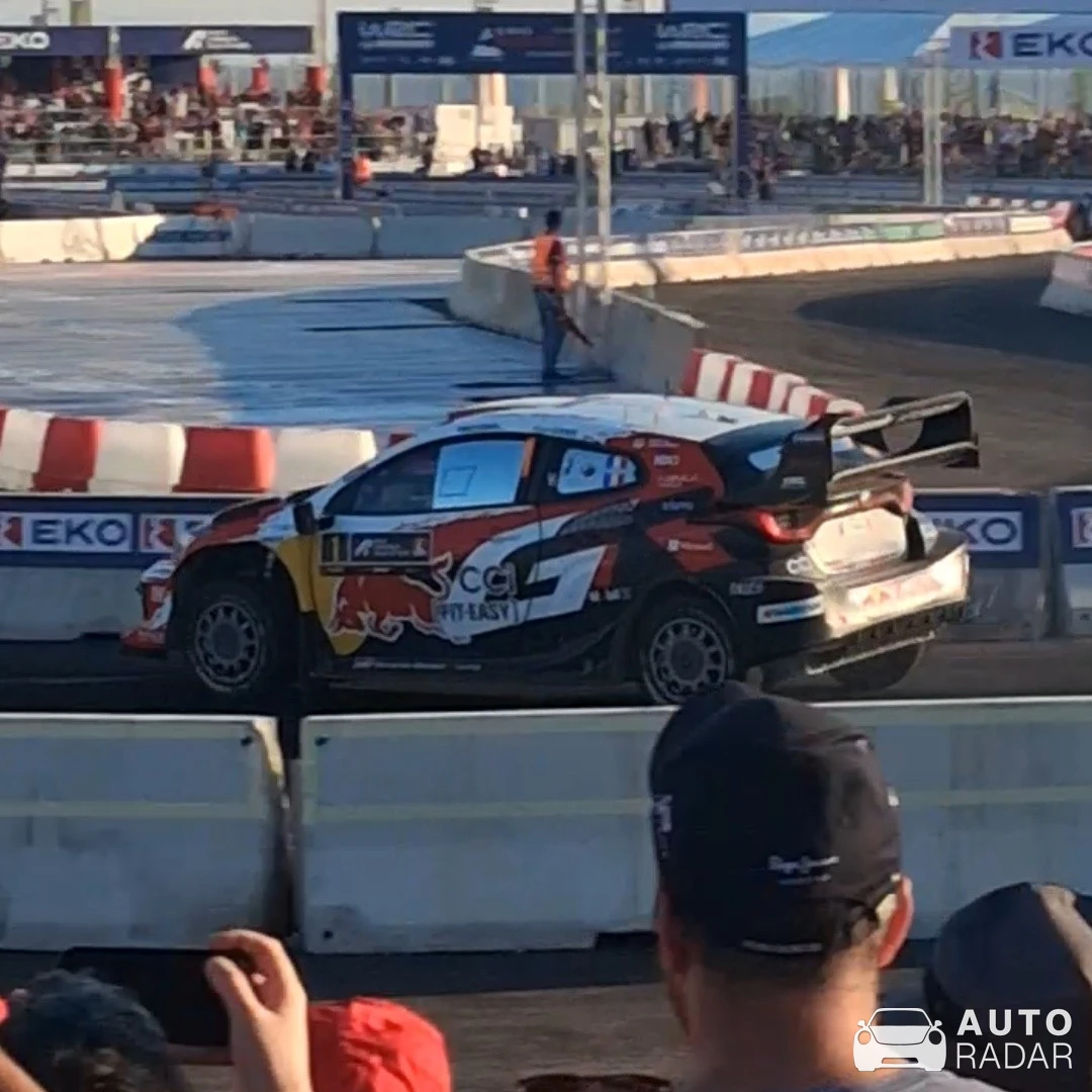 Toyota GR Yaris Rally1 spotted in Elliniko