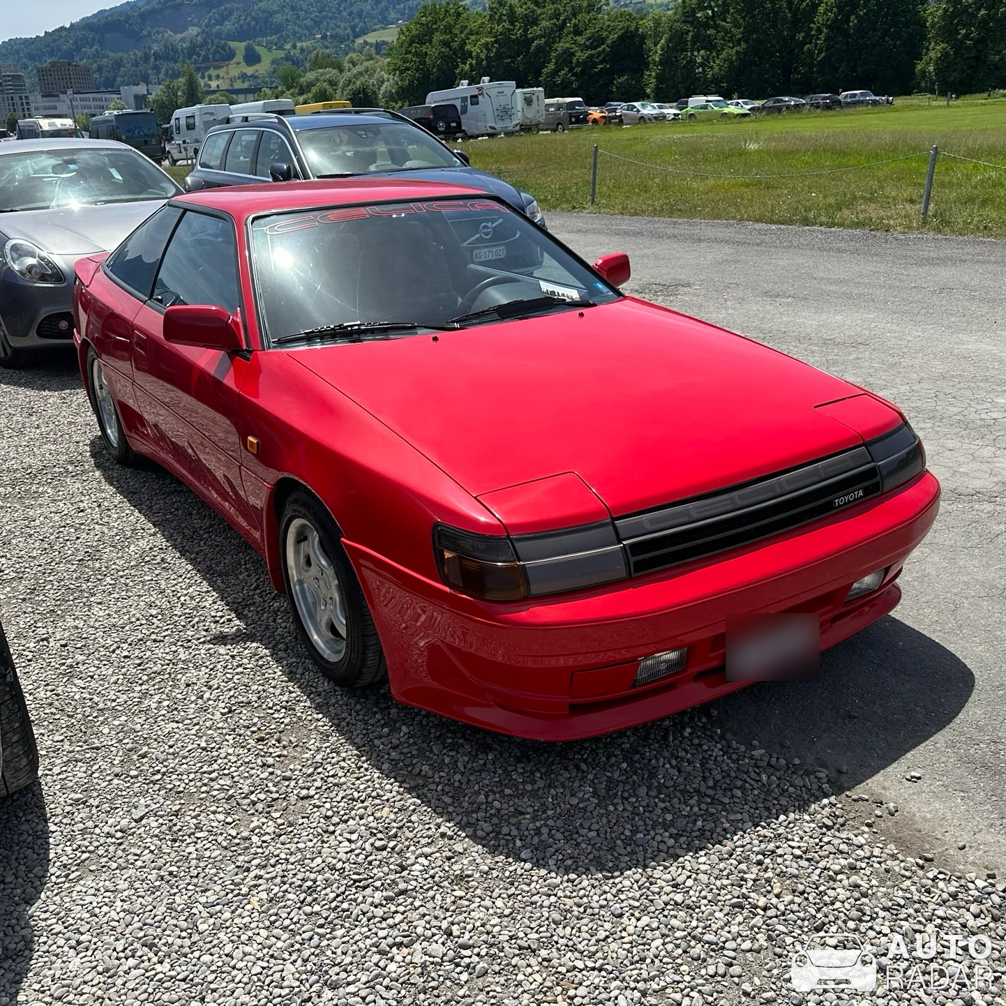 Toyota Celica T160 spotted in Luzern