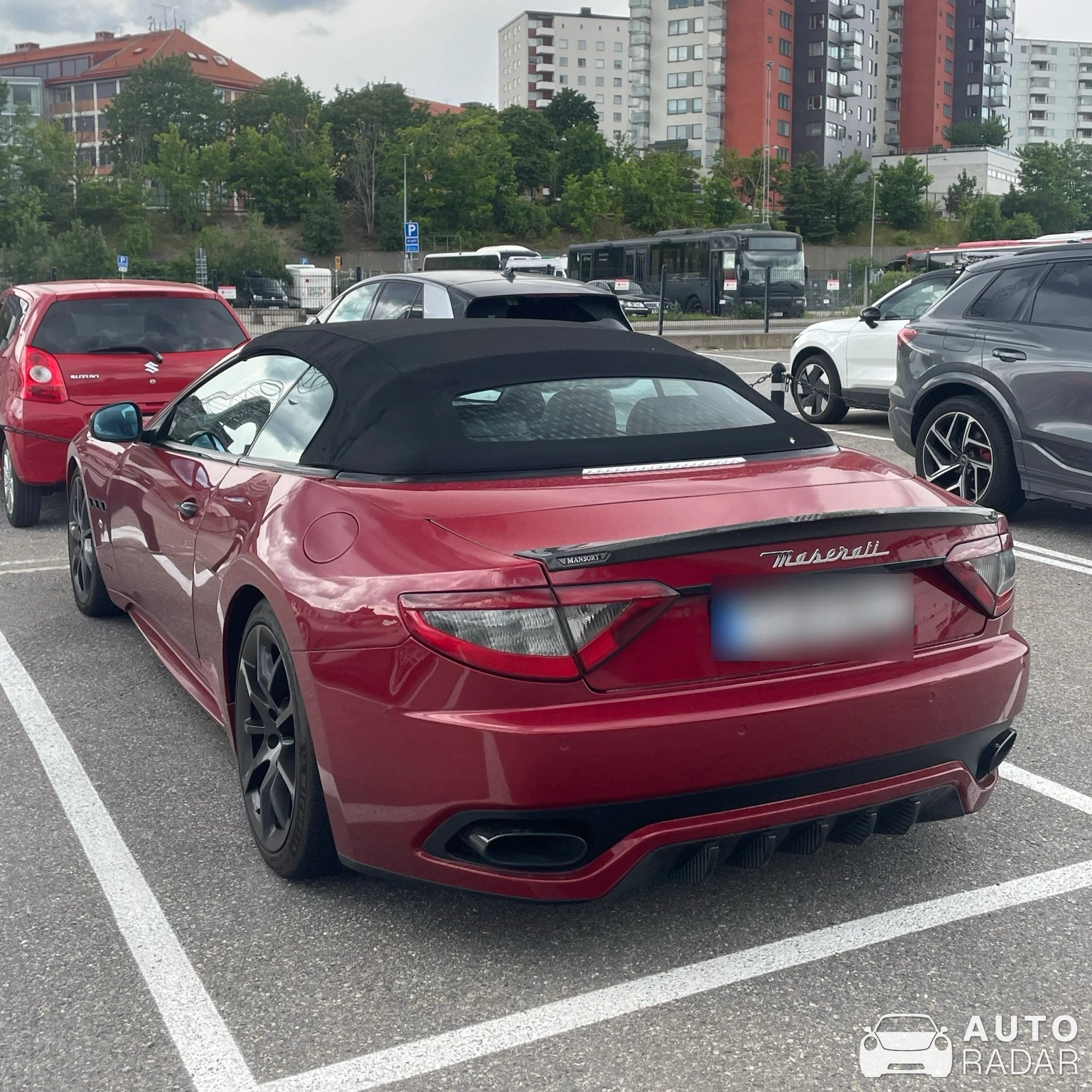 Maserati GranCabrio Sport 2013 spotted in Stockholm