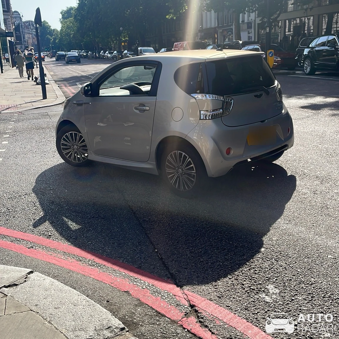 Aston Martin Cygnet spotted in London