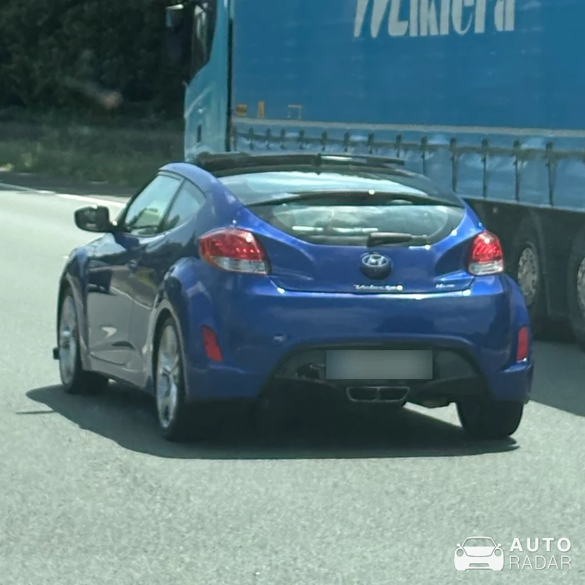 Hyundai Veloster spotted in Beernem