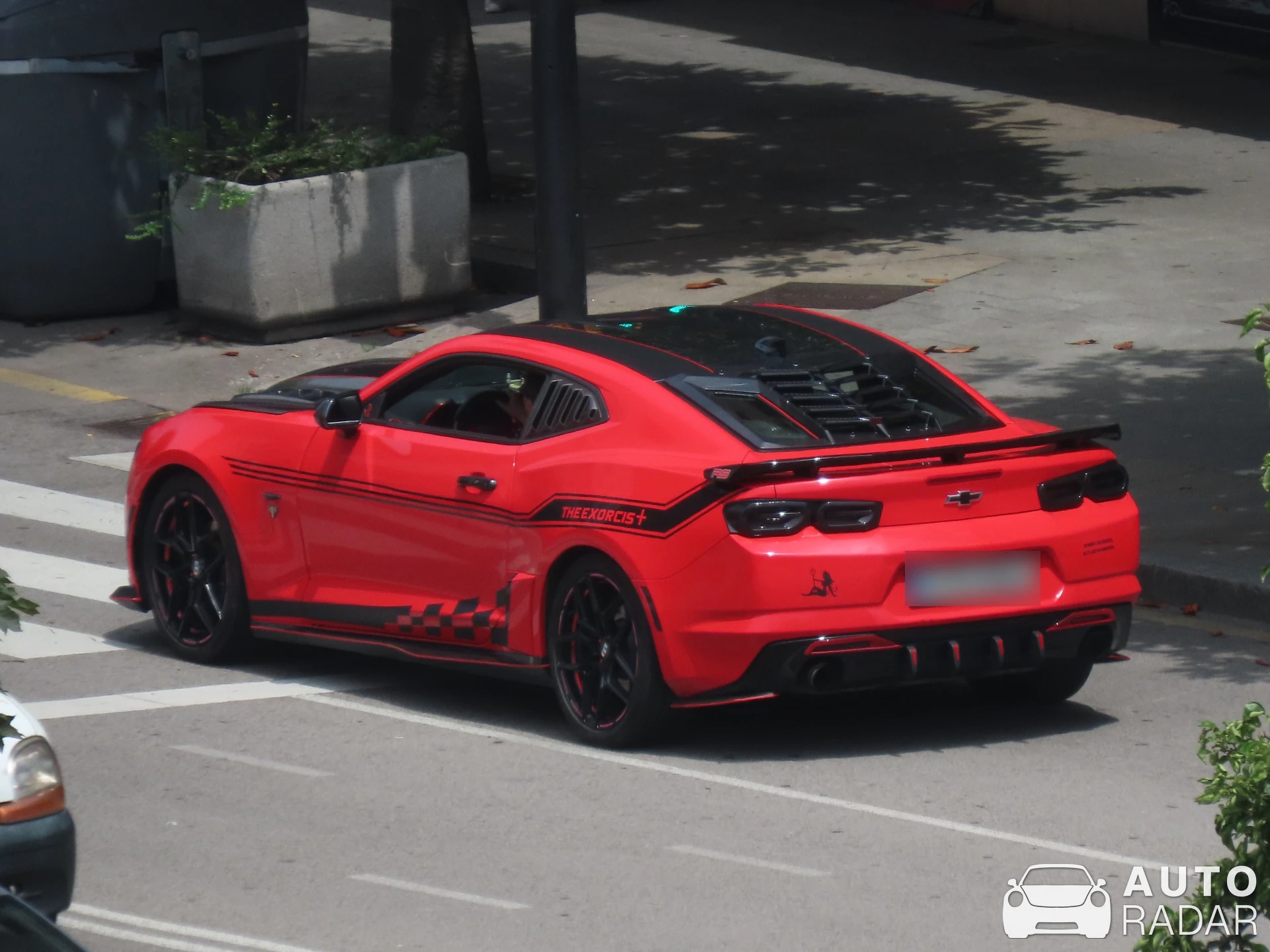 Chevrolet Camaro Hennessey Exorcist spotted in Gijón
