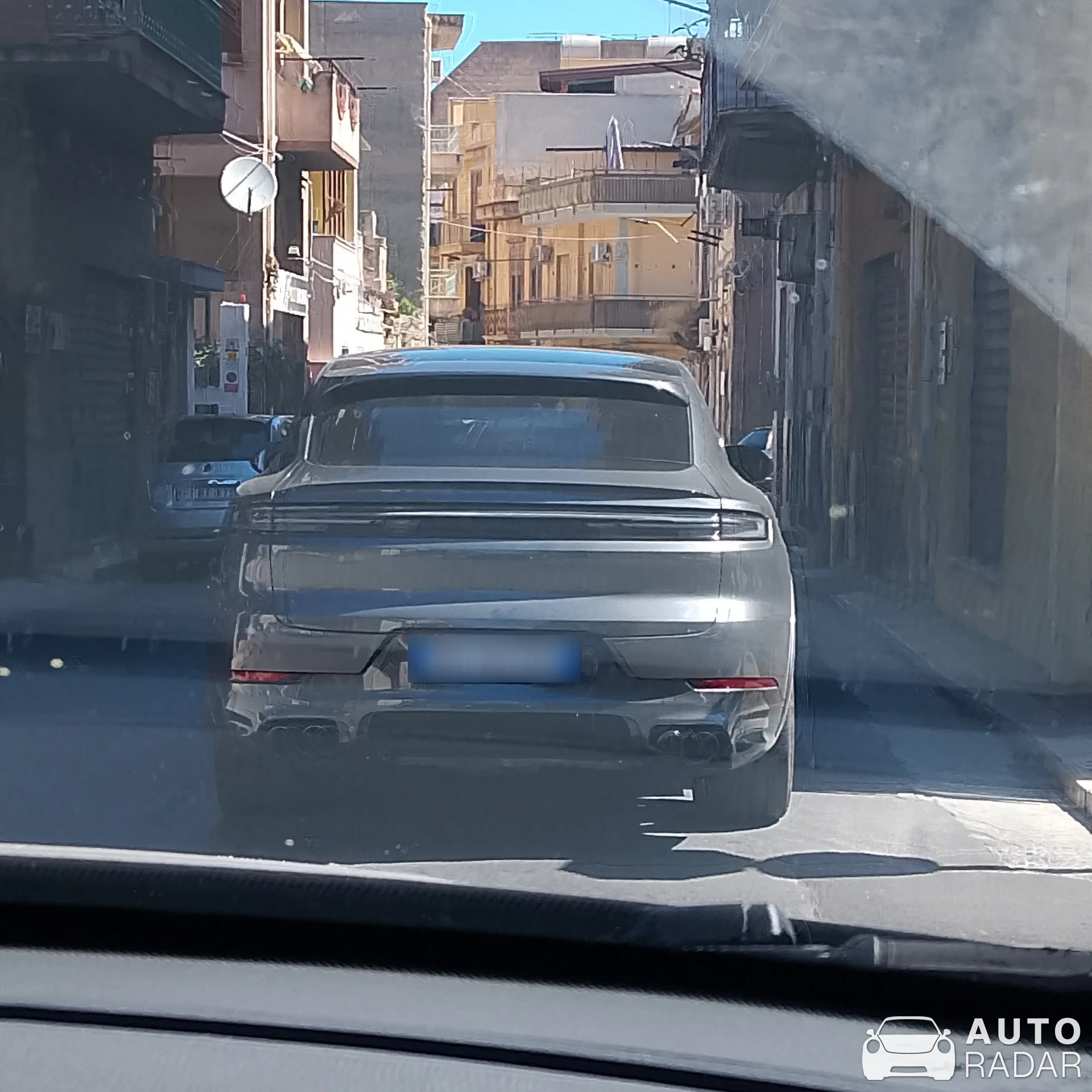 Porsche Cayenne Coupé S spotted in Bagheria