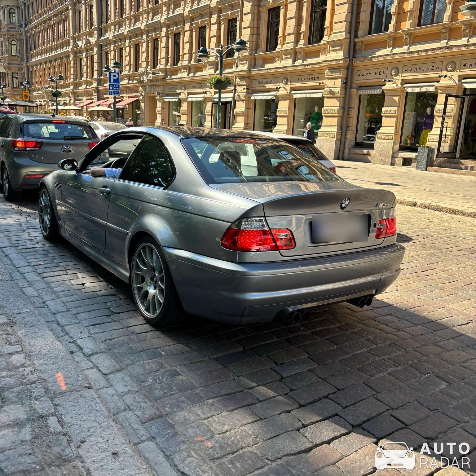 BMW M3 E46 CSL spotted in Helsinki