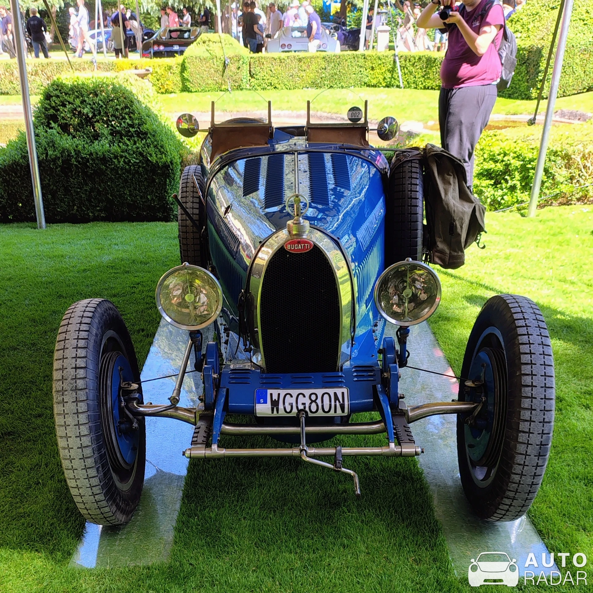 Bugatti Type 37 spotted in Båstad