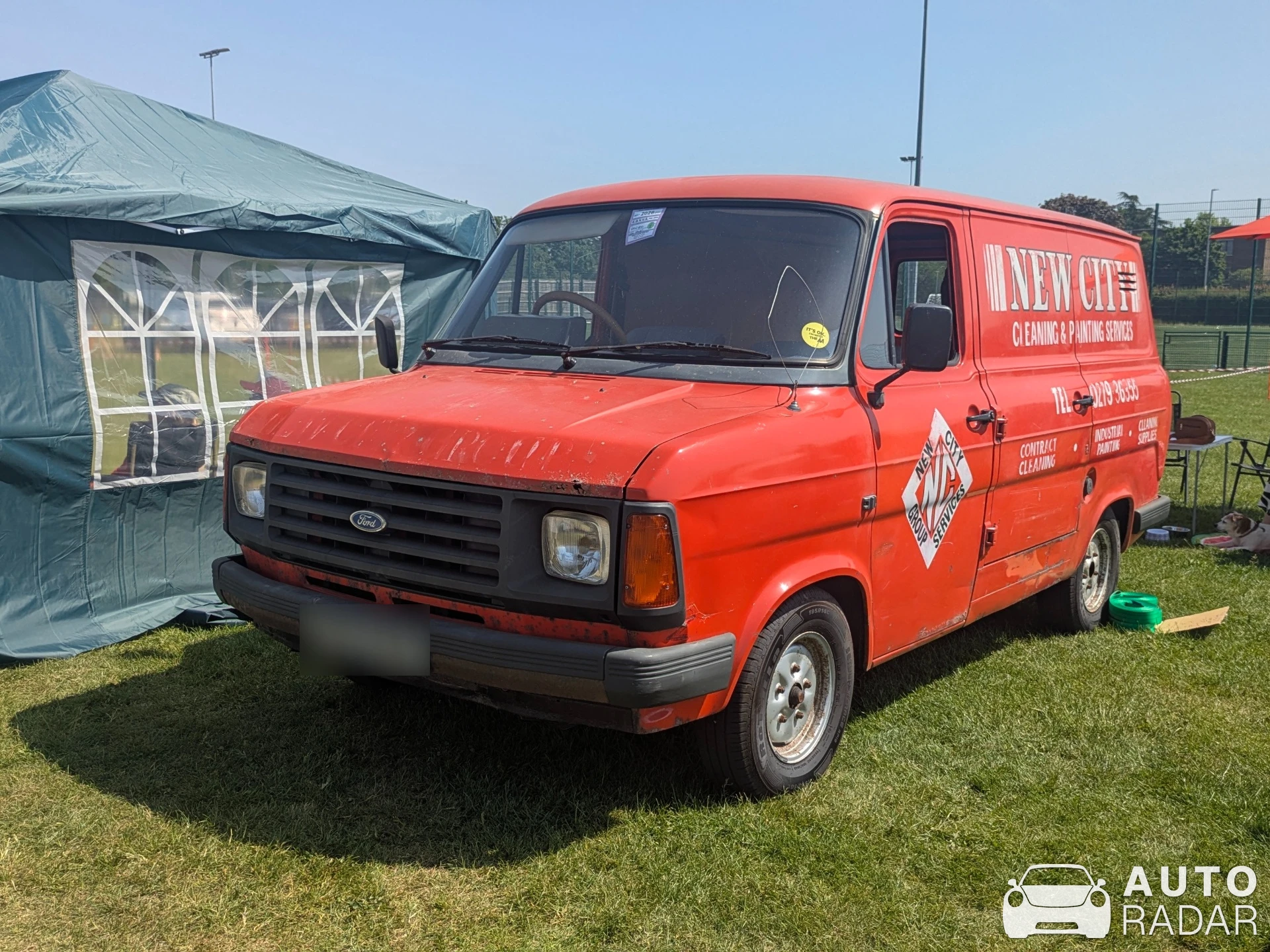 Ford Transit spotted in Enfield