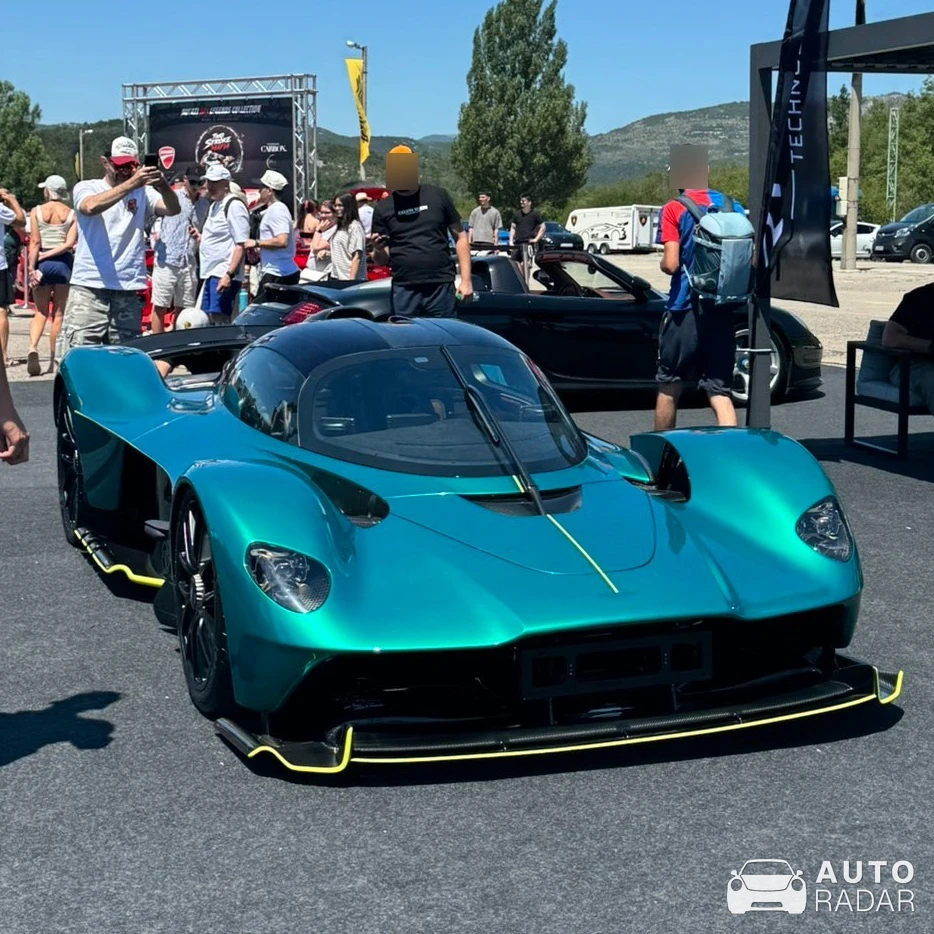 Aston Martin Valkyrie spotted in Radovljica