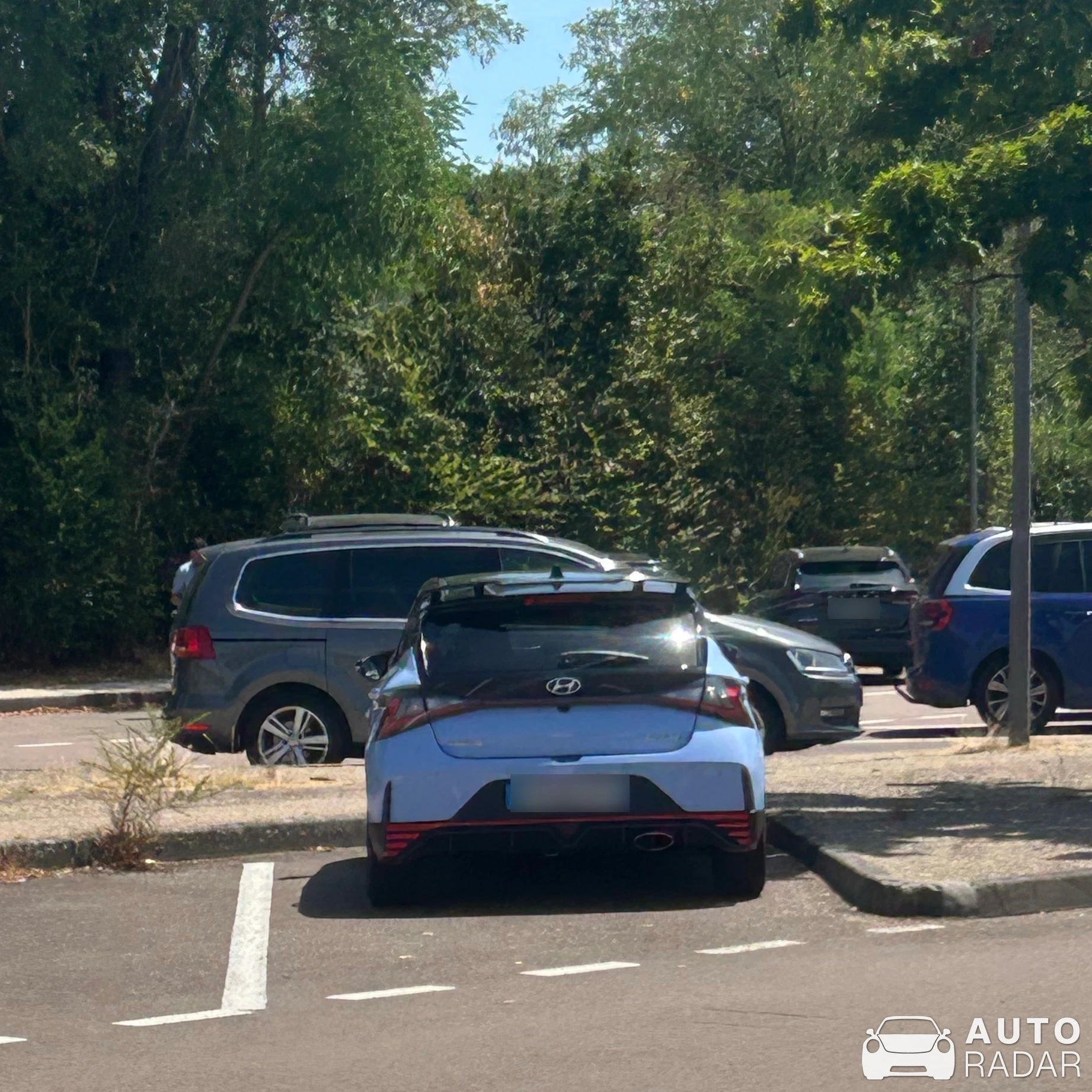 Hyundai i20 N spotted in Merceuil