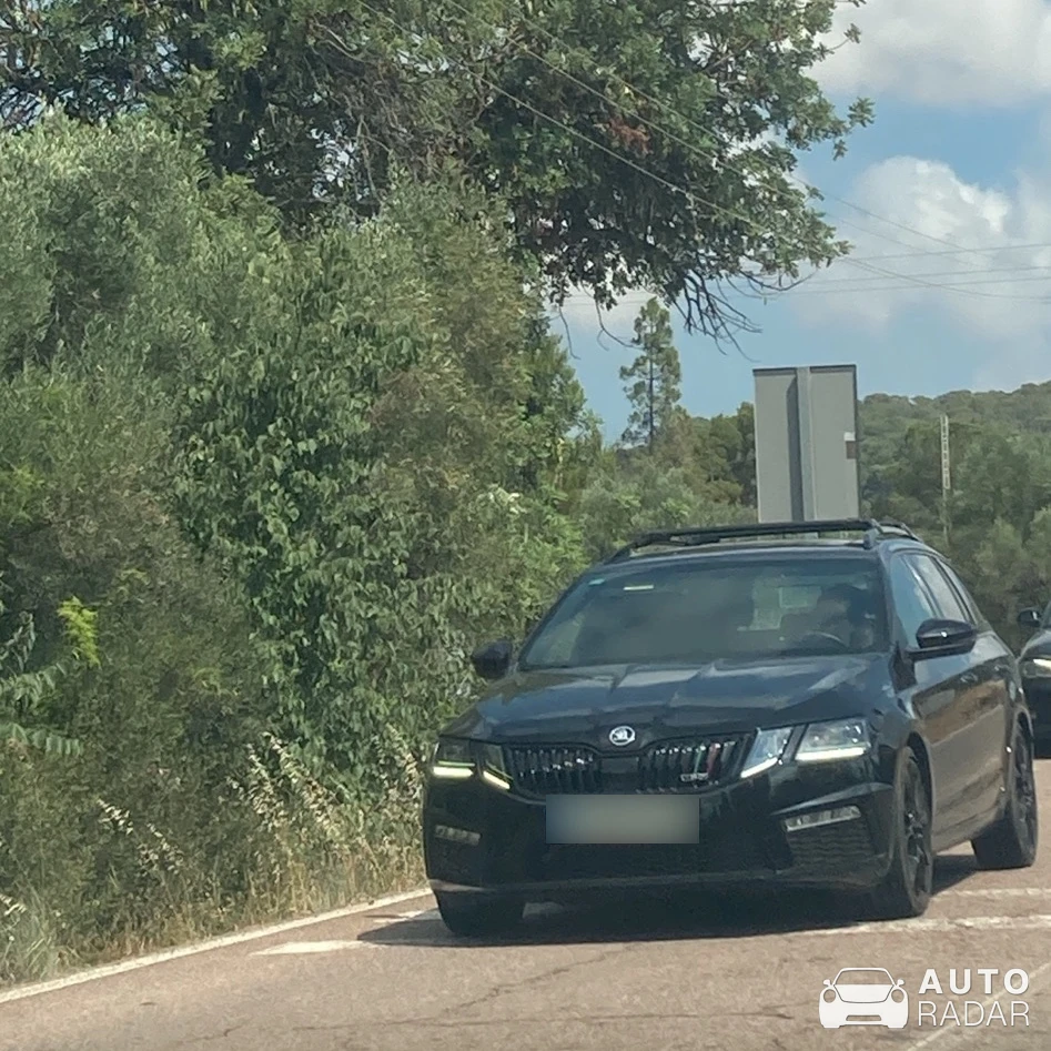 Škoda Octavia spotted in Madrid