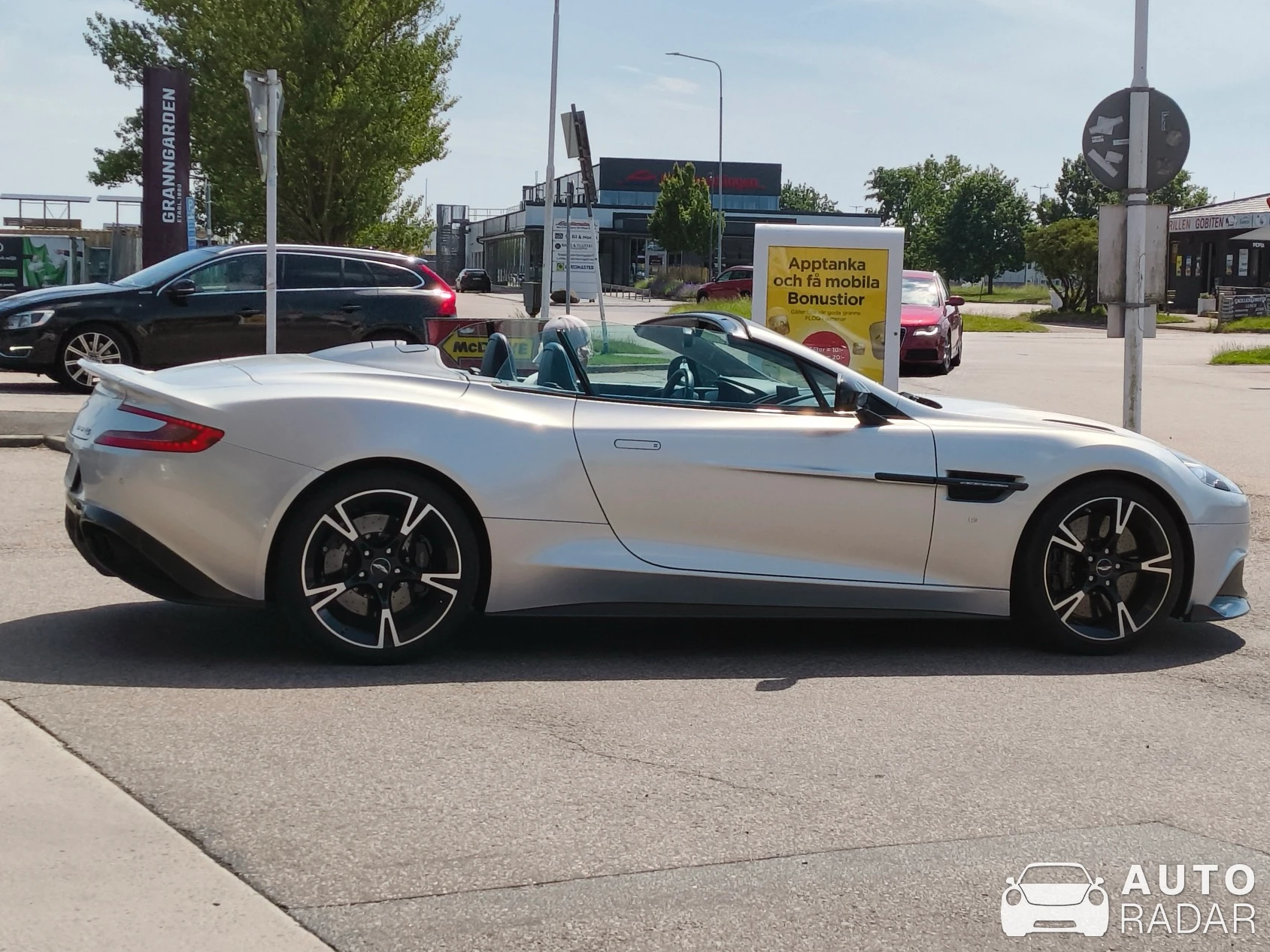 Aston Martin Vanquish Volante spotted in Ängelholm