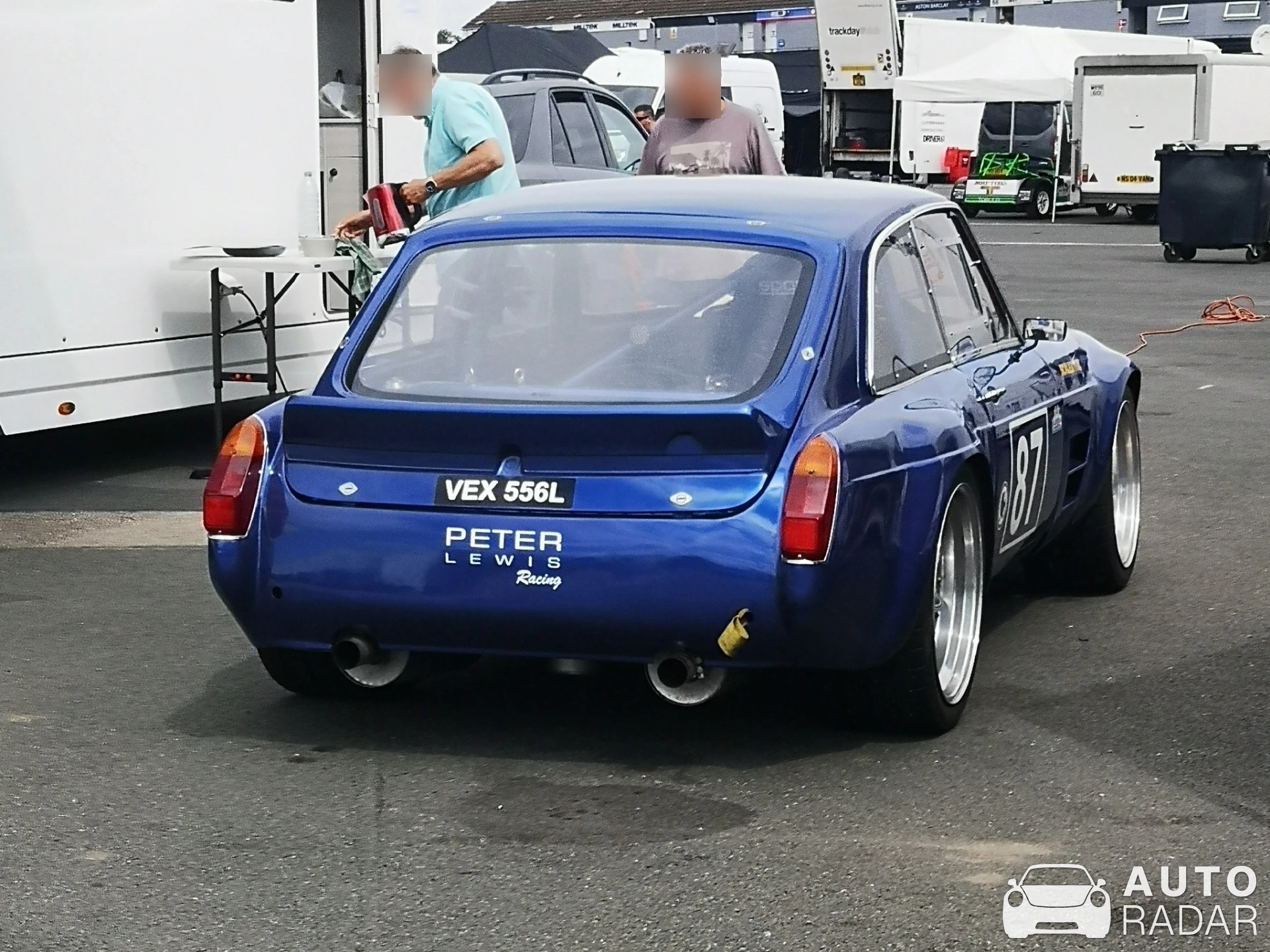 MGB GT spotted in Derby