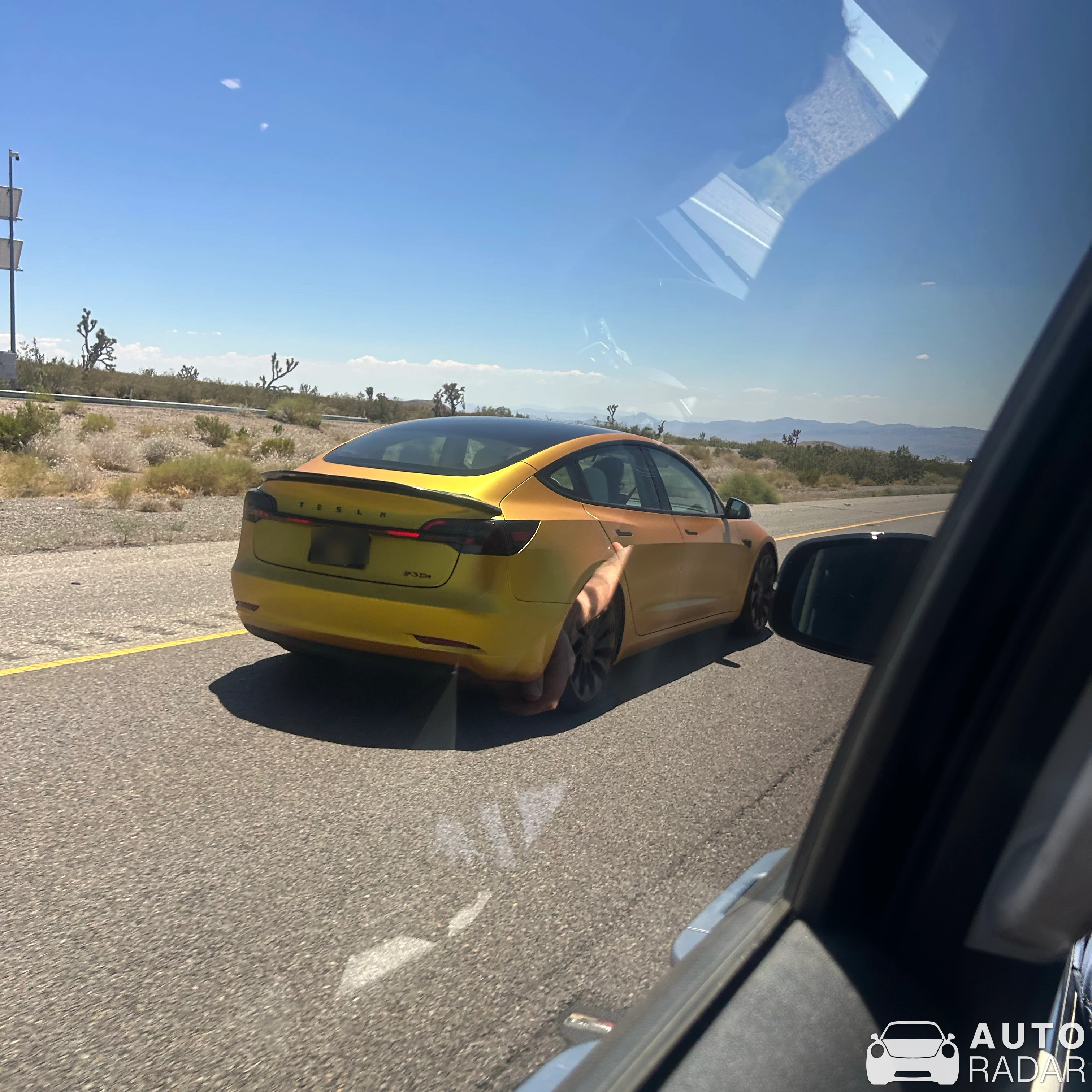 Tesla Model 3 spotted in Nipton