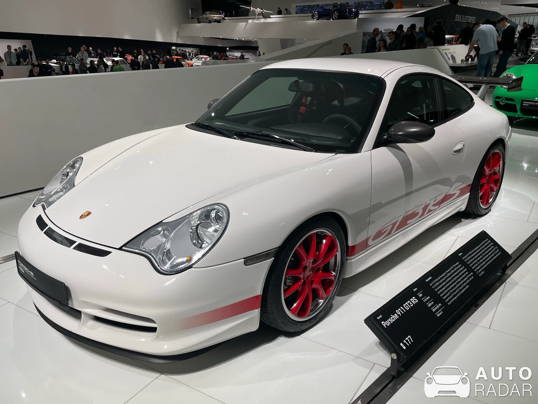 Porsche 996 GT3 RS spotted in Stuttgart