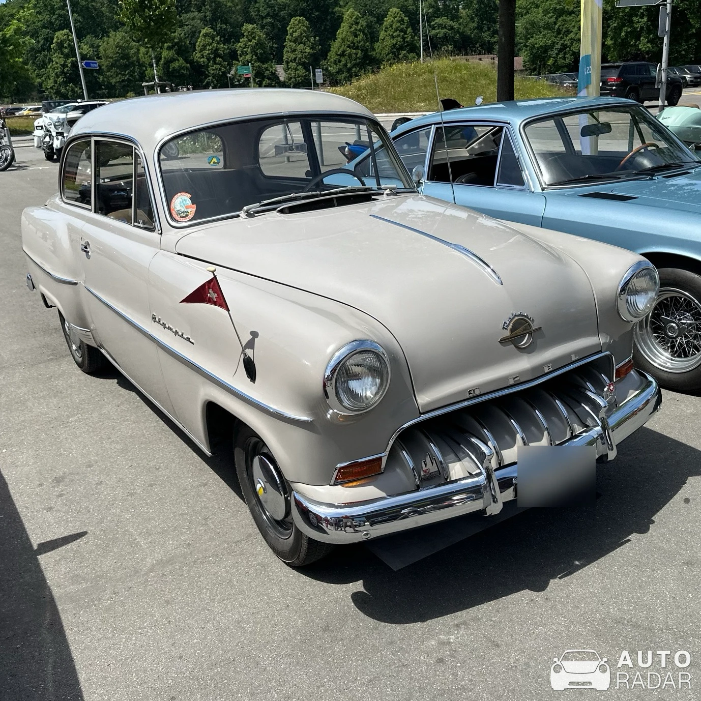 Opel Olympia spotted in Luzern