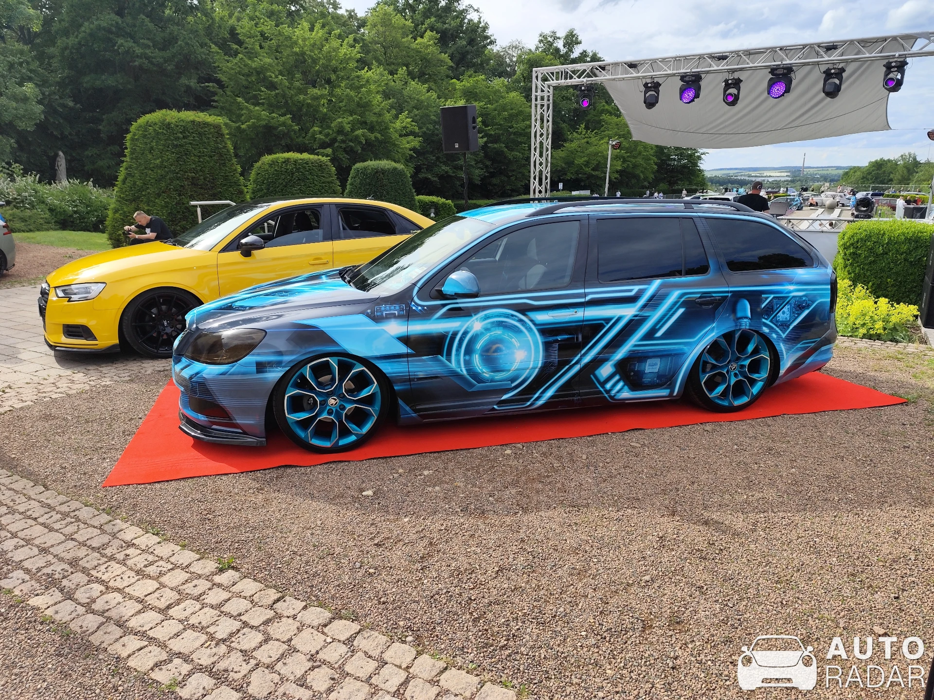 Škoda Octavia vRS spotted in Lichtenstein
